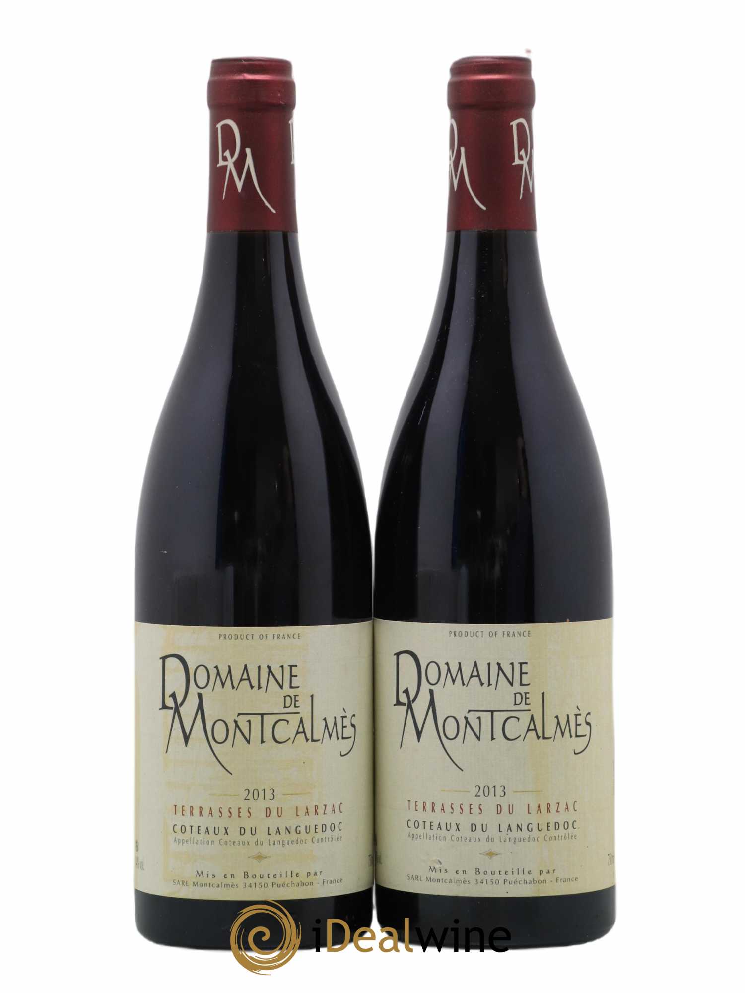 Coteaux du Languedoc Domaine de Montcalmès Frédéric Pourtalié 2013 - Lot de 2 bouteilles - 0