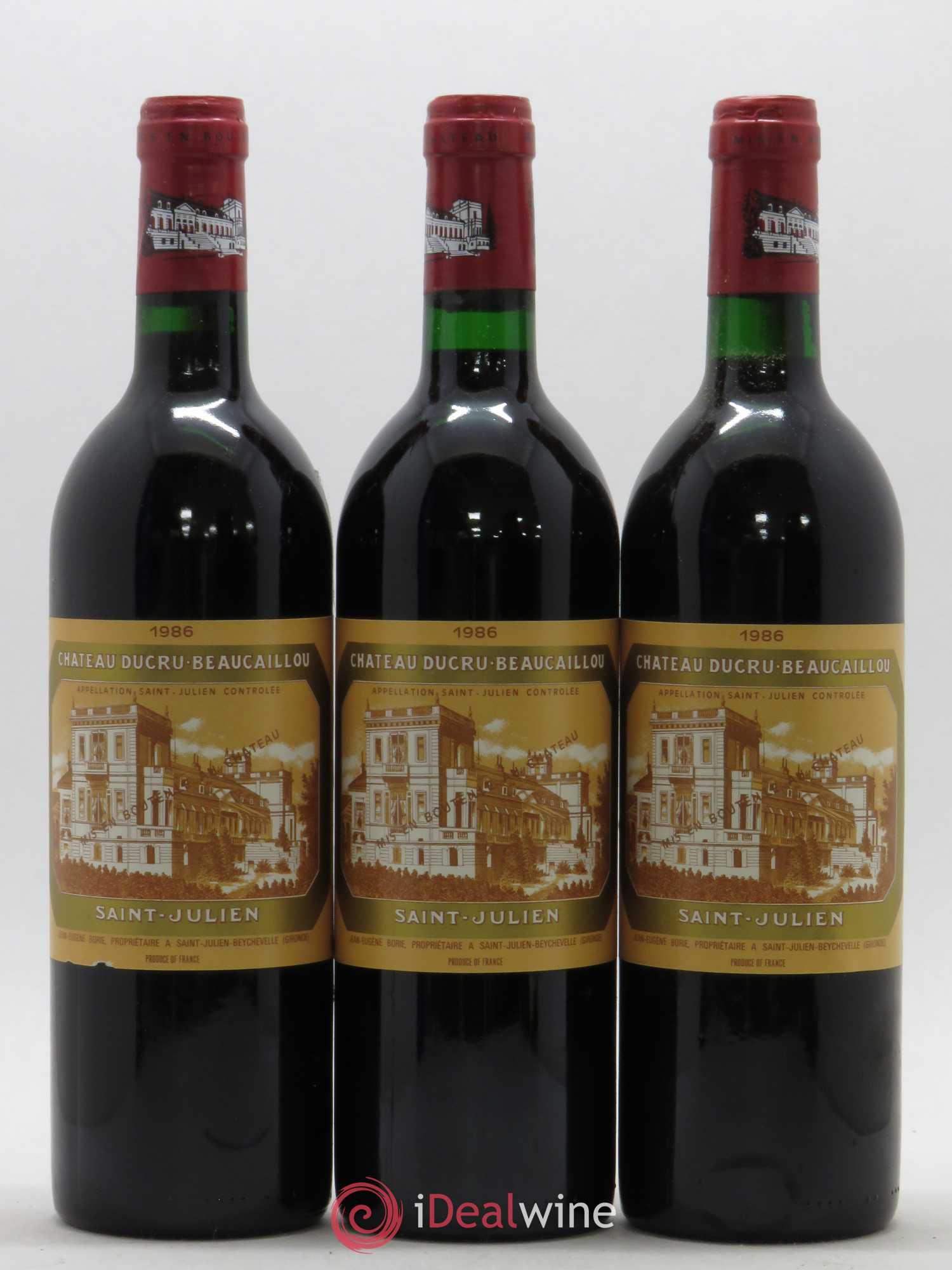 Château Ducru Beaucaillou 2ème Grand Cru Classé 1986 - Lot de 12 bouteilles - 1