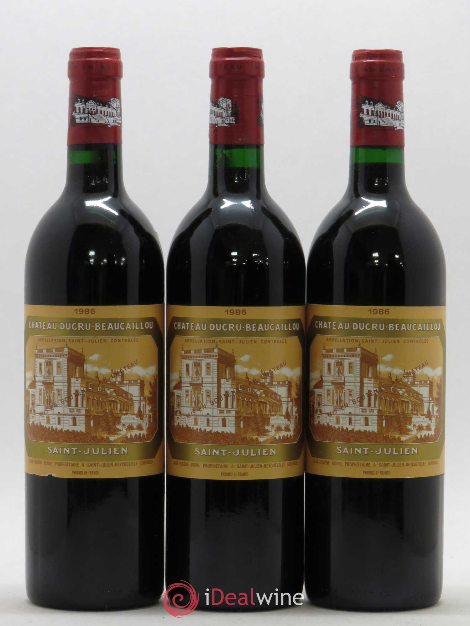 Château Ducru Beaucaillou 2ème Grand Cru Classé 1986 - Lot de 12 bouteilles - 2