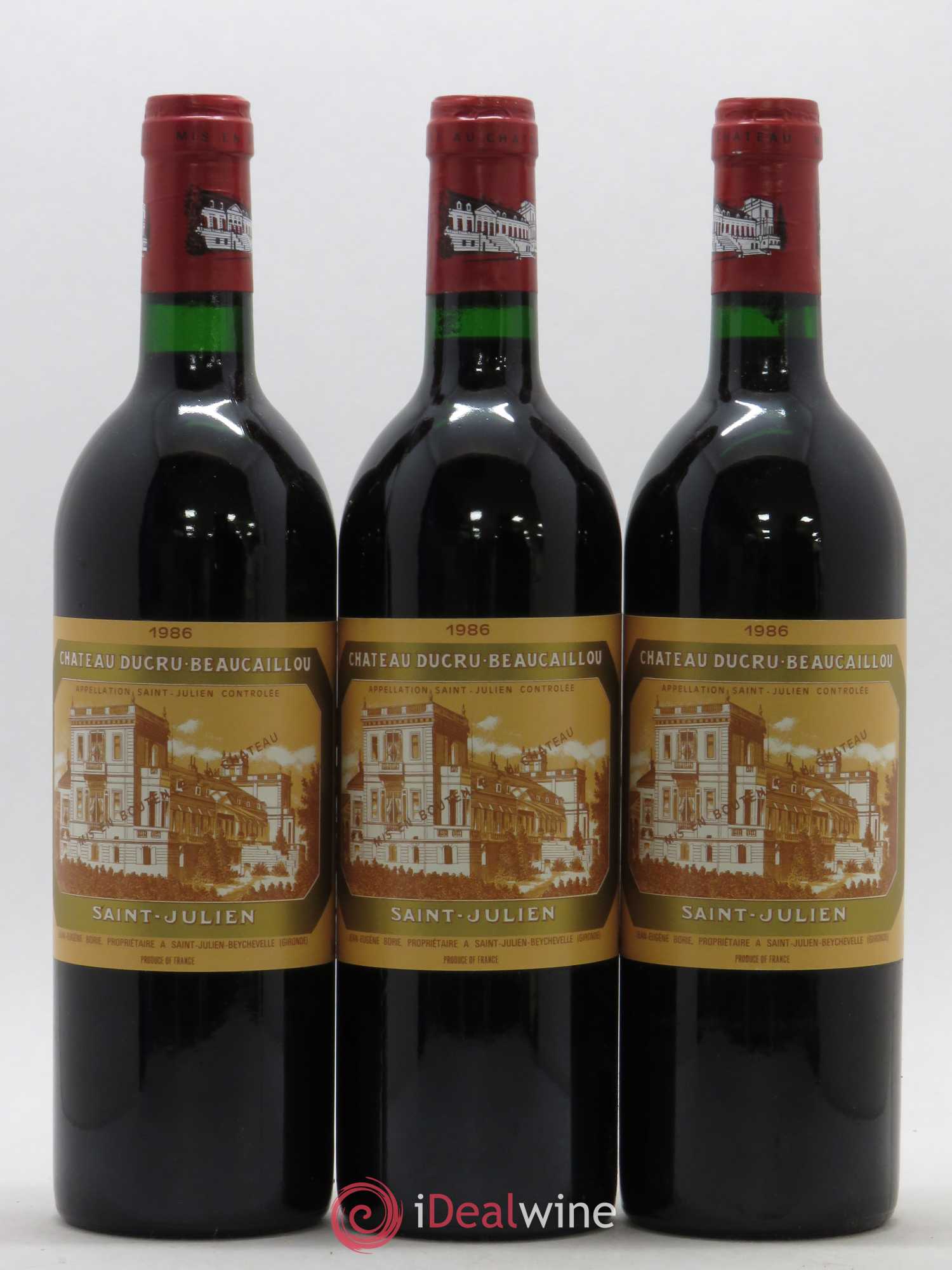 Château Ducru Beaucaillou 2ème Grand Cru Classé 1986 - Lot de 12 bouteilles - 3