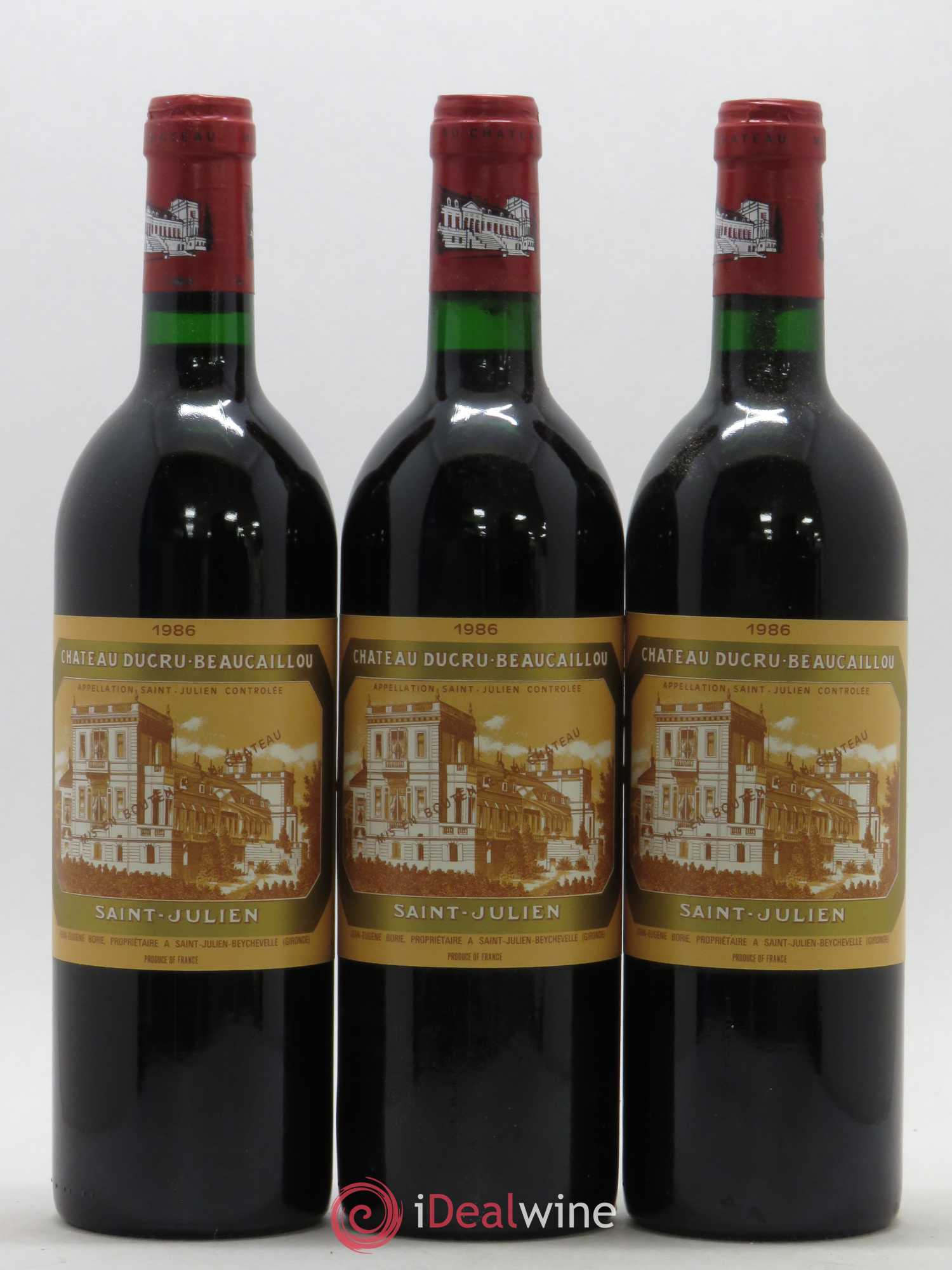 Château Ducru Beaucaillou 2ème Grand Cru Classé 1986 - Lot de 12 bouteilles - 4