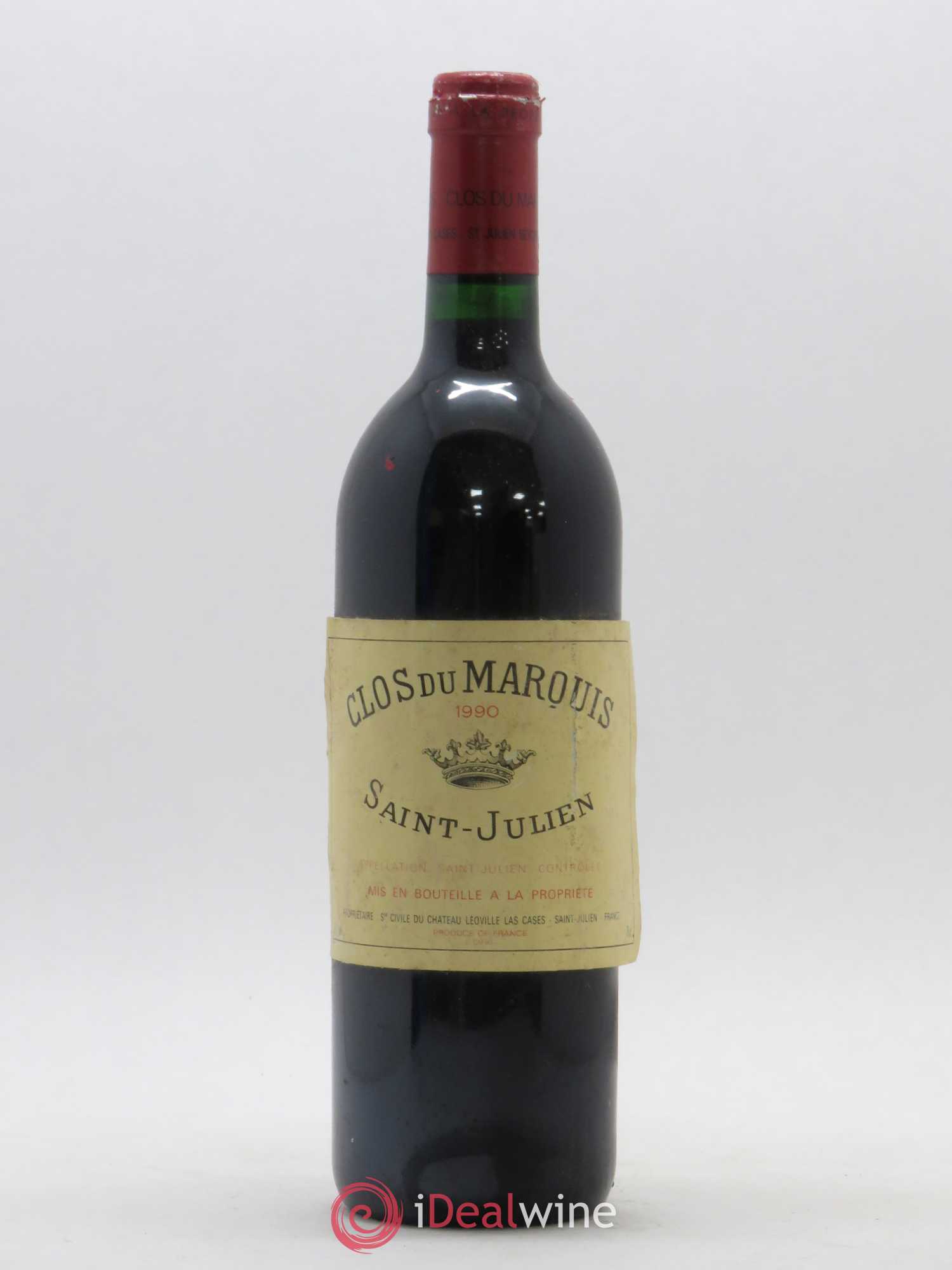 Clos du Marquis 1990 - Lot de 1 bouteille - 0