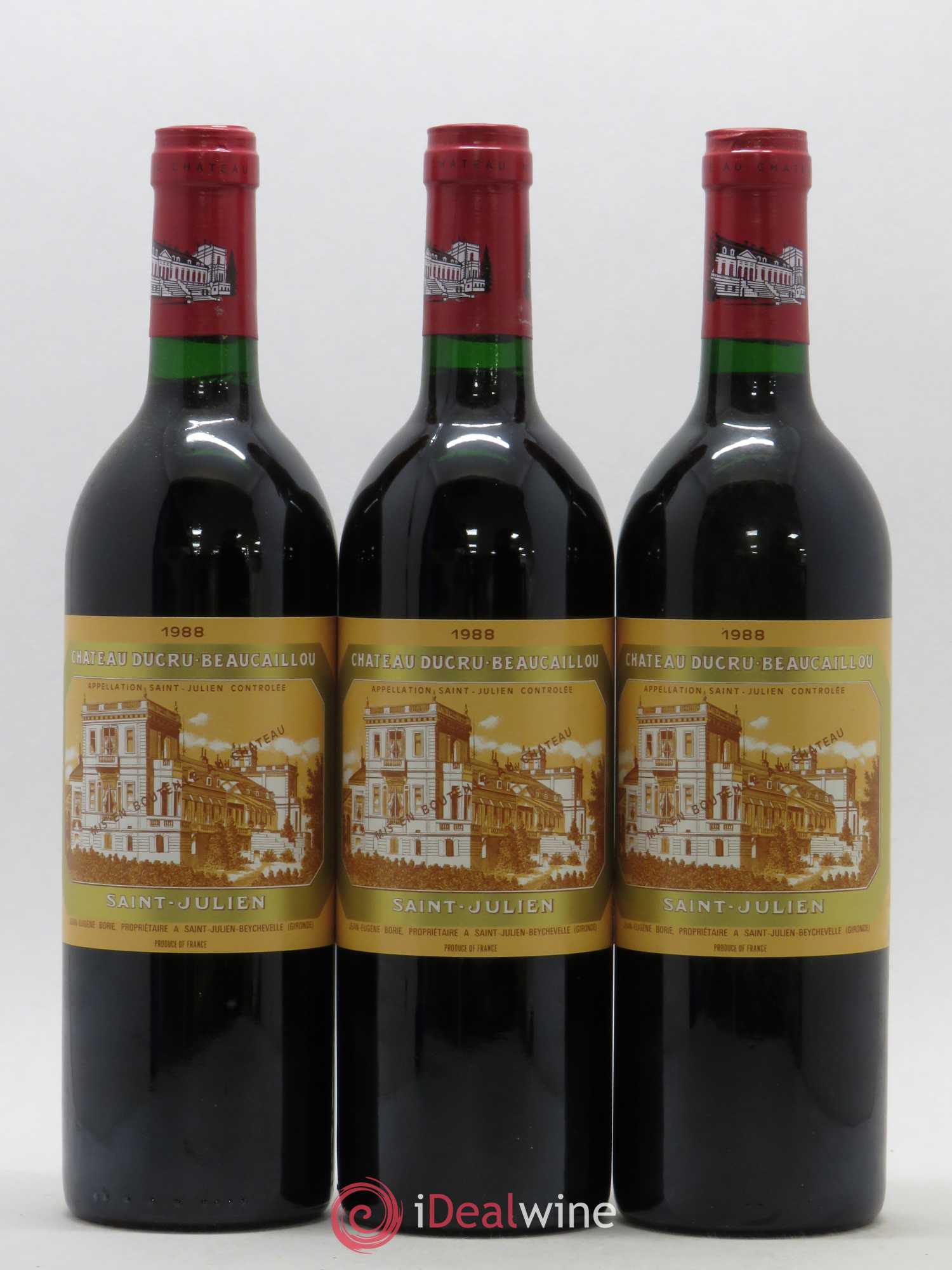 Château Ducru Beaucaillou 2ème Grand Cru Classé 1988 - Lot de 12 bouteilles - 1