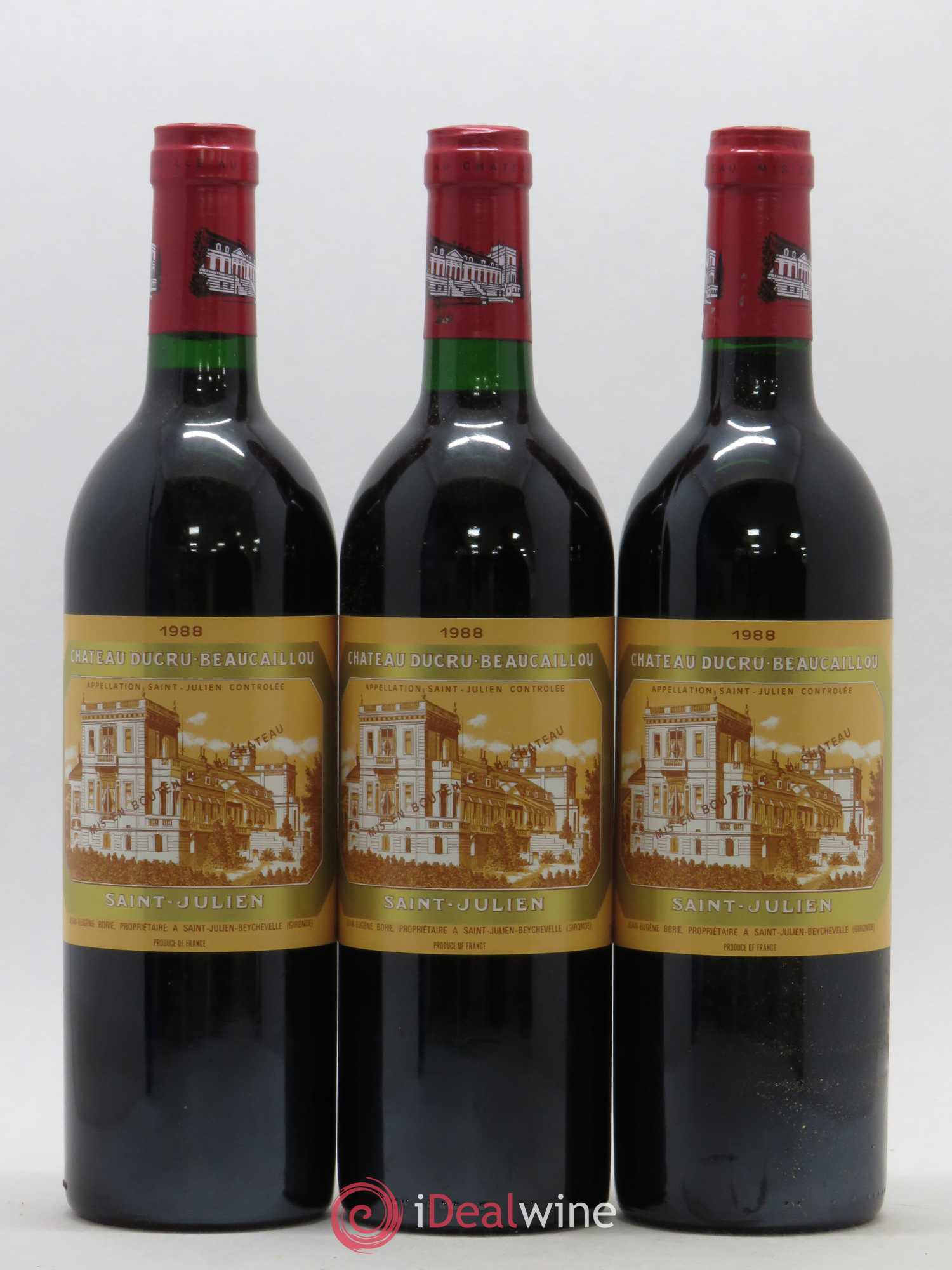 Château Ducru Beaucaillou 2ème Grand Cru Classé 1988 - Lot de 12 bouteilles - 2