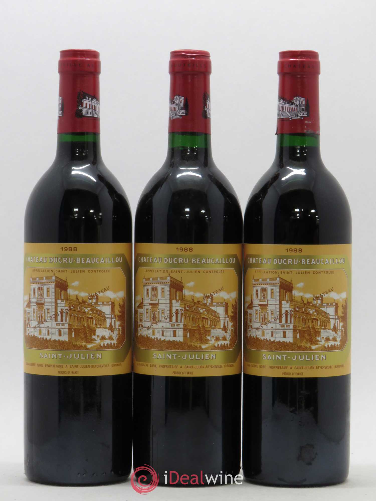Château Ducru Beaucaillou 2ème Grand Cru Classé 1988 - Lot de 12 bouteilles - 3