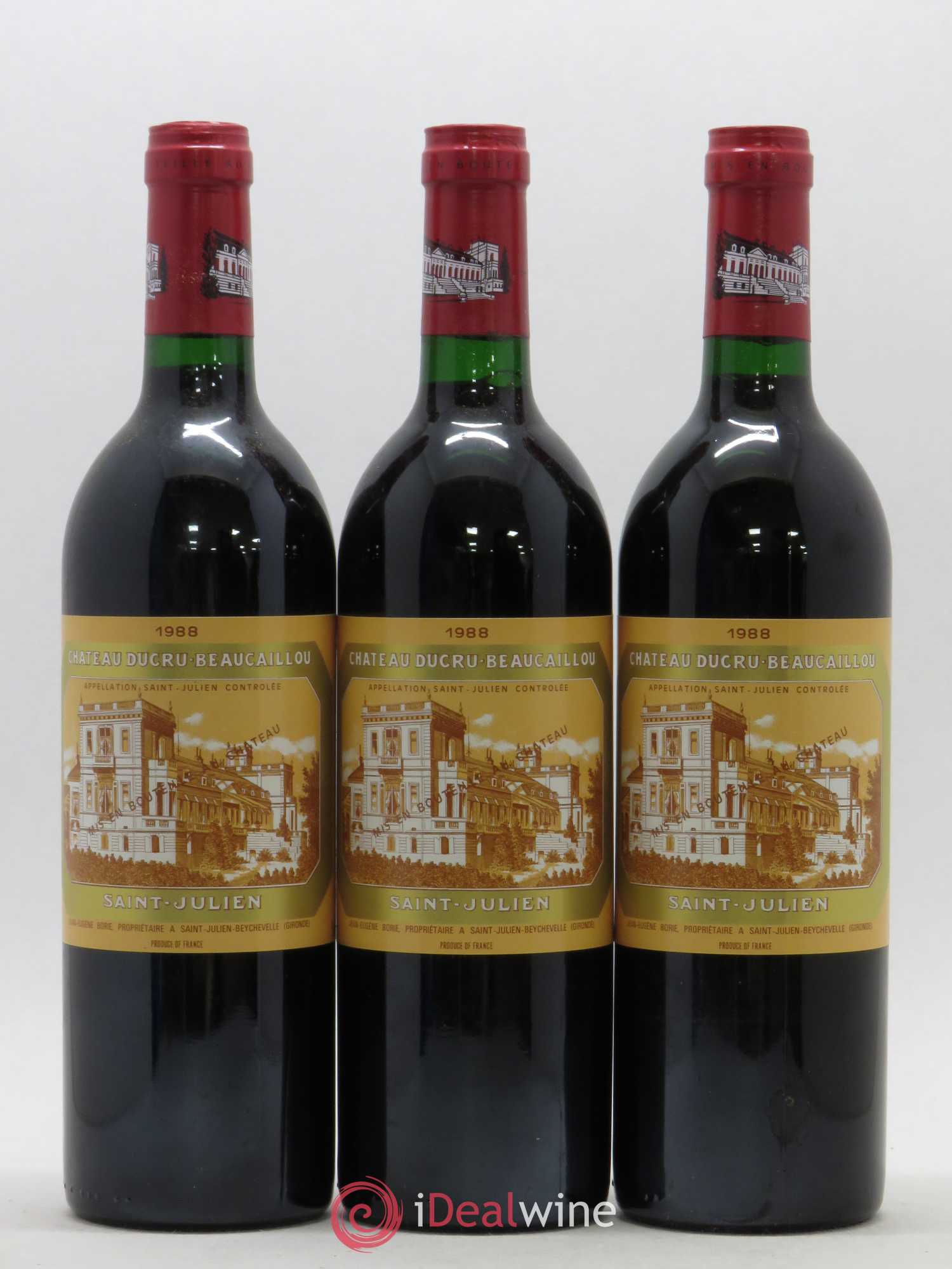 Château Ducru Beaucaillou 2ème Grand Cru Classé 1988 - Lot de 12 bouteilles - 4