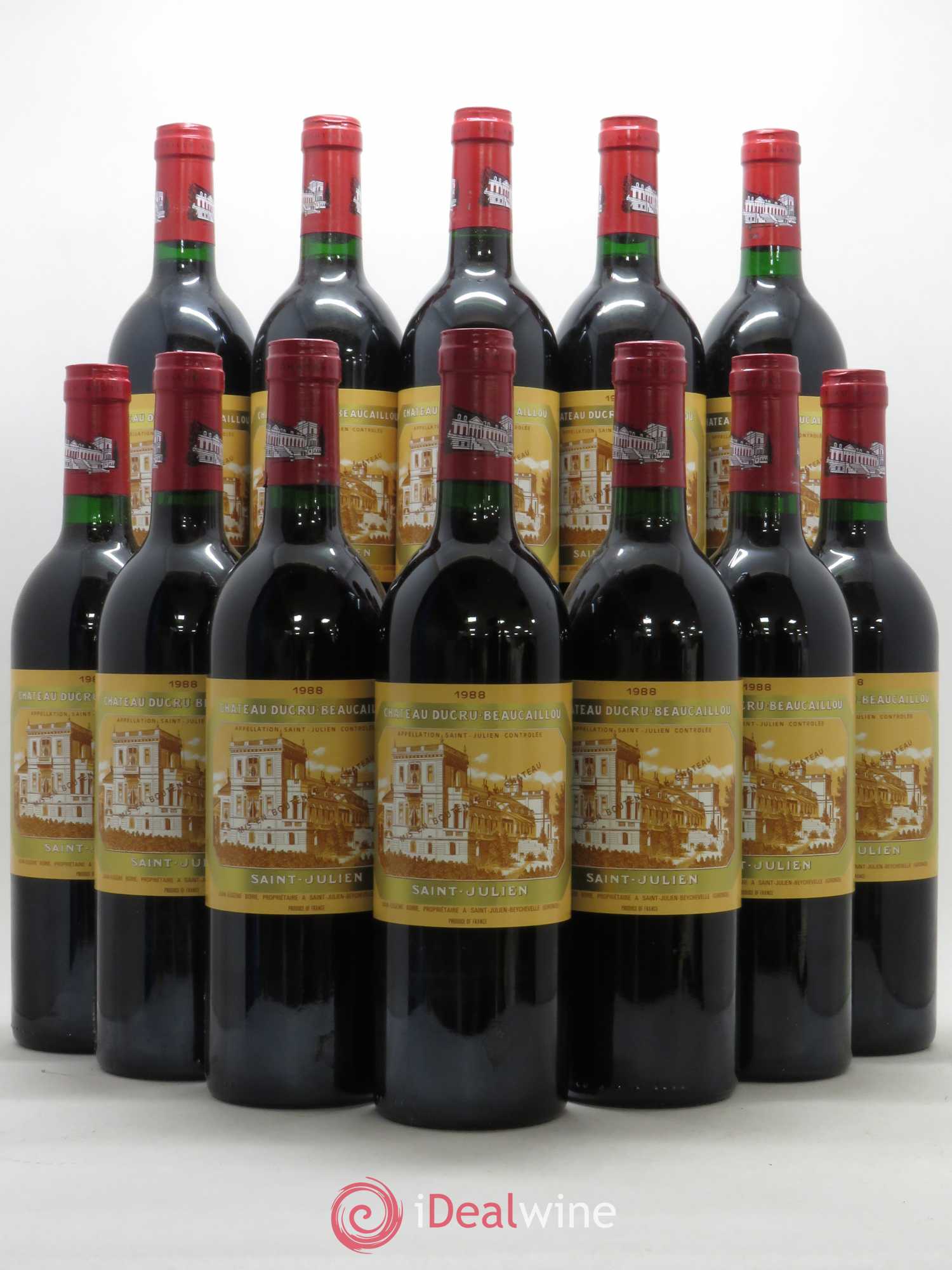 Château Ducru Beaucaillou 2ème Grand Cru Classé 1988 - Lot de 12 bouteilles - 0