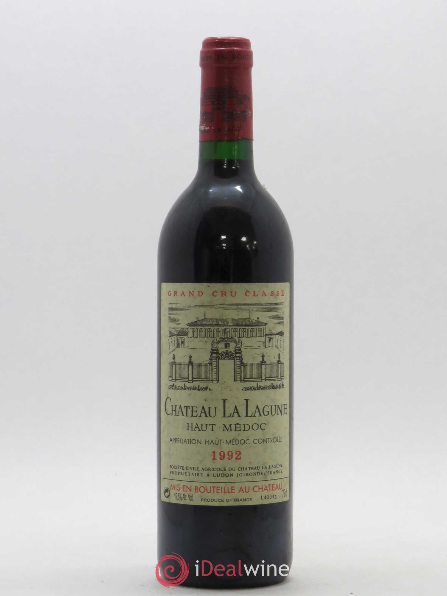 Château la Lagune 3ème Grand Cru Classé 1992 - Lot de 1 bouteille - 0
