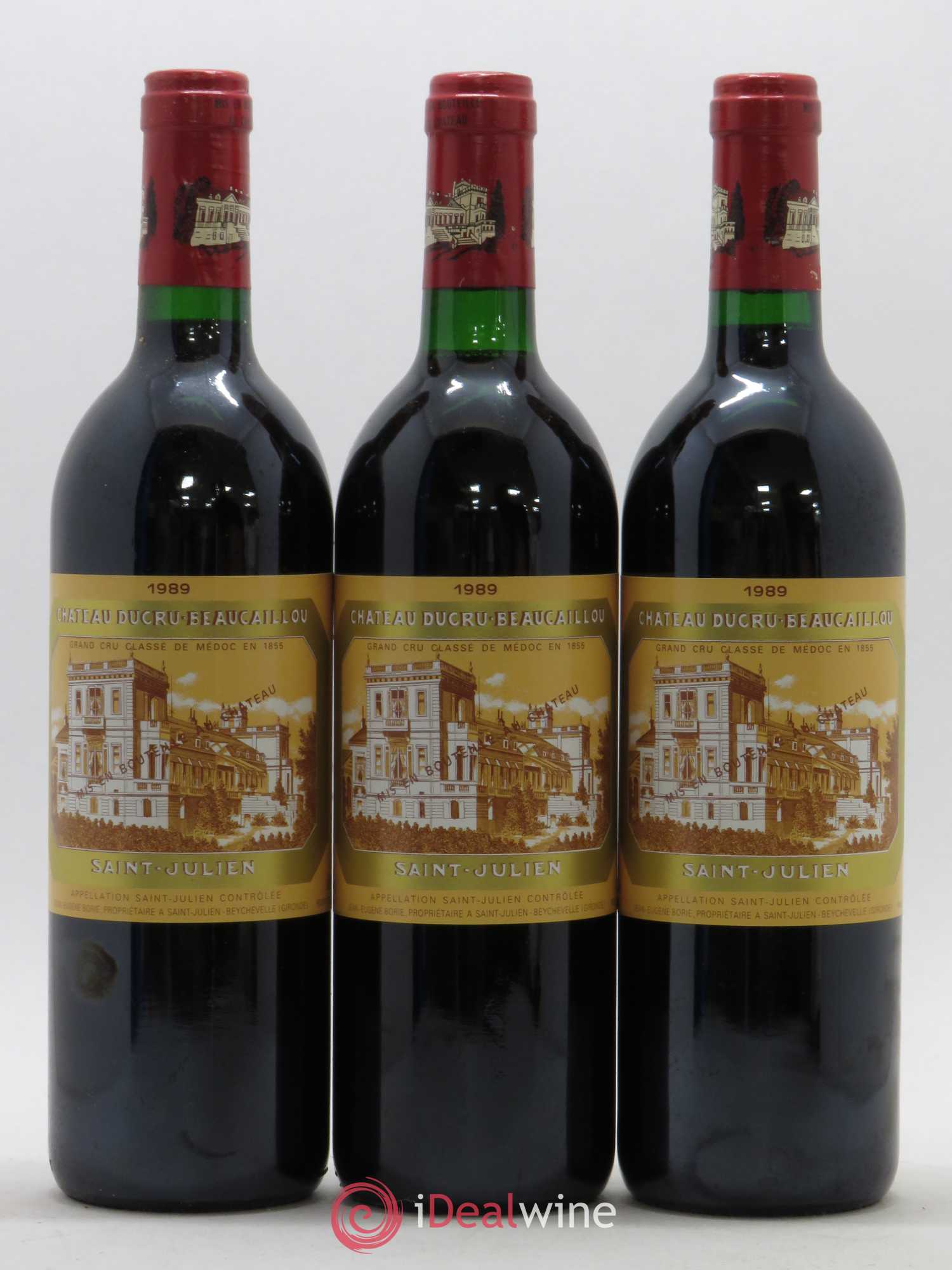 Château Ducru Beaucaillou 2ème Grand Cru Classé 1989 - Lot de 12 bouteilles - 1