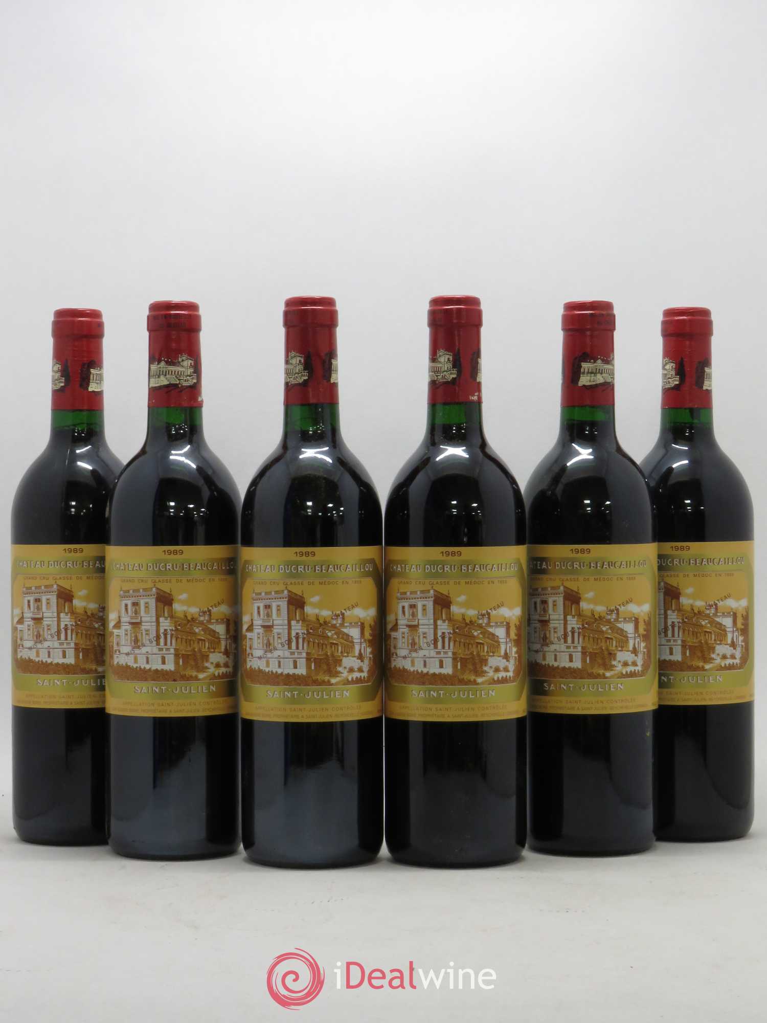 Château Ducru Beaucaillou 2ème Grand Cru Classé 1989 - Lot de 6 bouteilles - 0