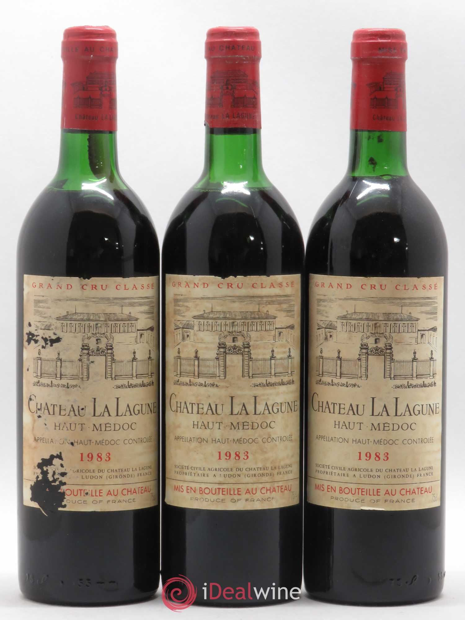 Château la Lagune 3ème Grand Cru Classé 1983 - Lot de 12 bouteilles - 1