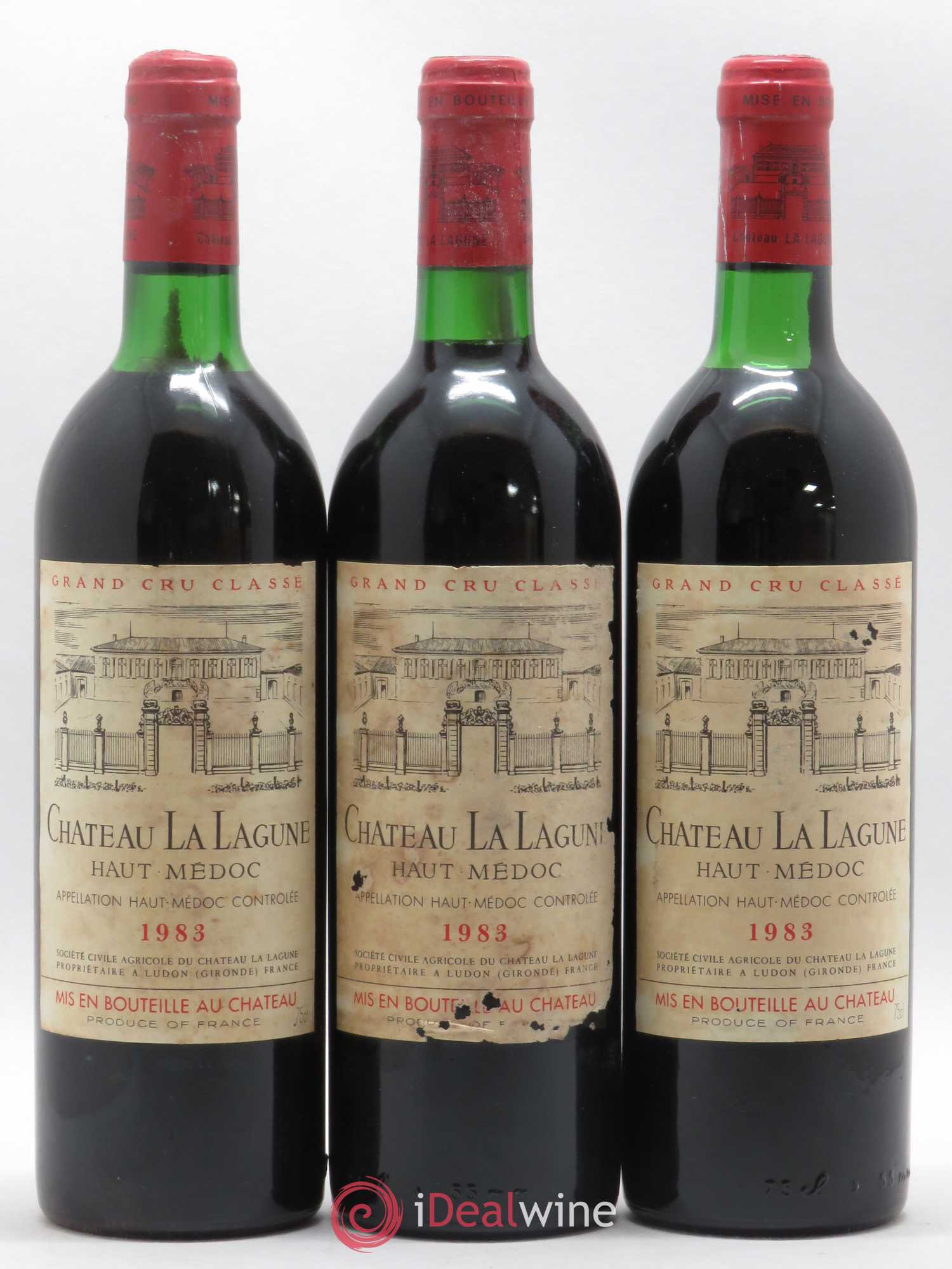 Château la Lagune 3ème Grand Cru Classé 1983 - Lot de 12 bouteilles - 2