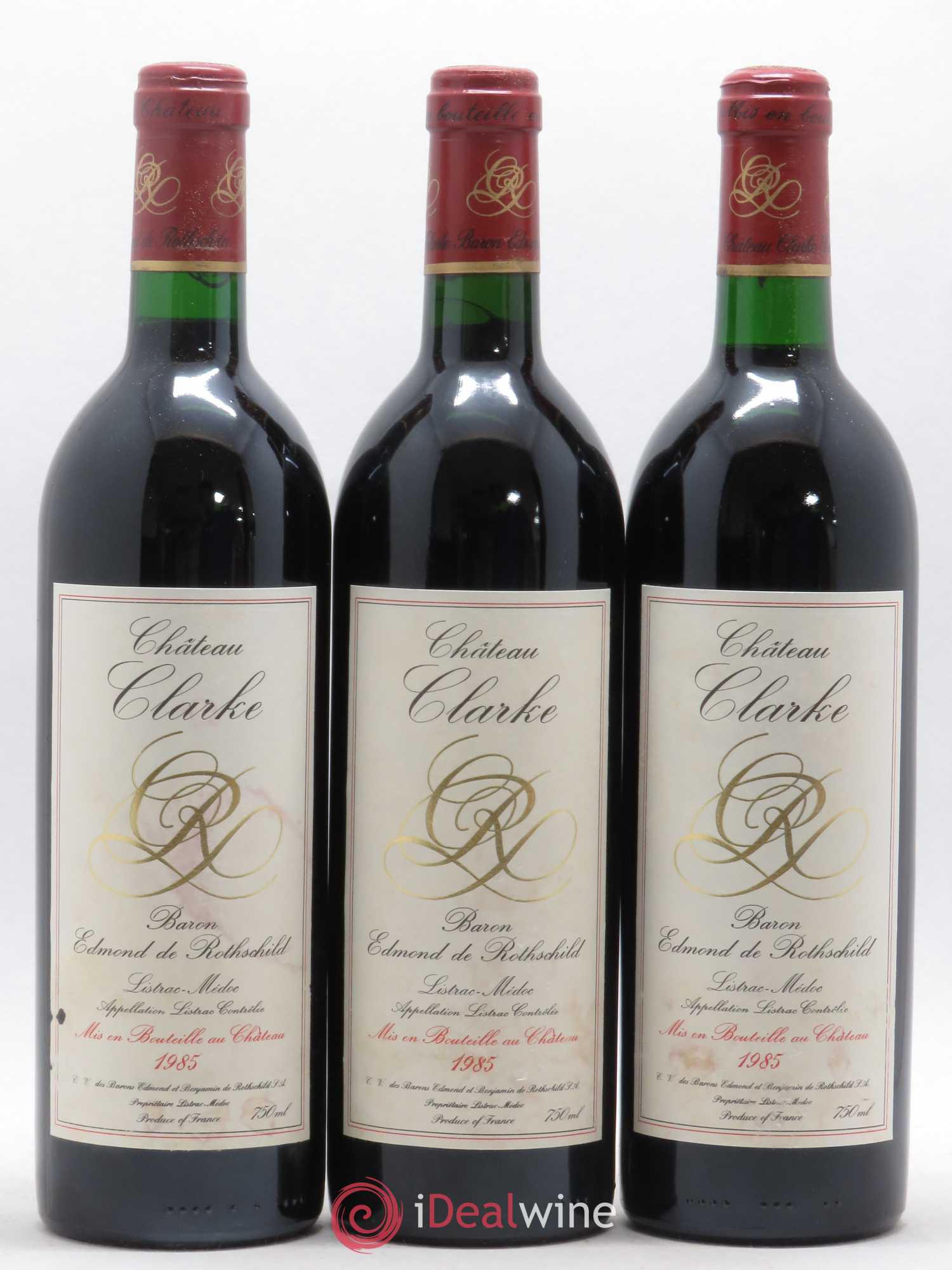 Château Clarke 1985 - Lot de 12 bouteilles - 4