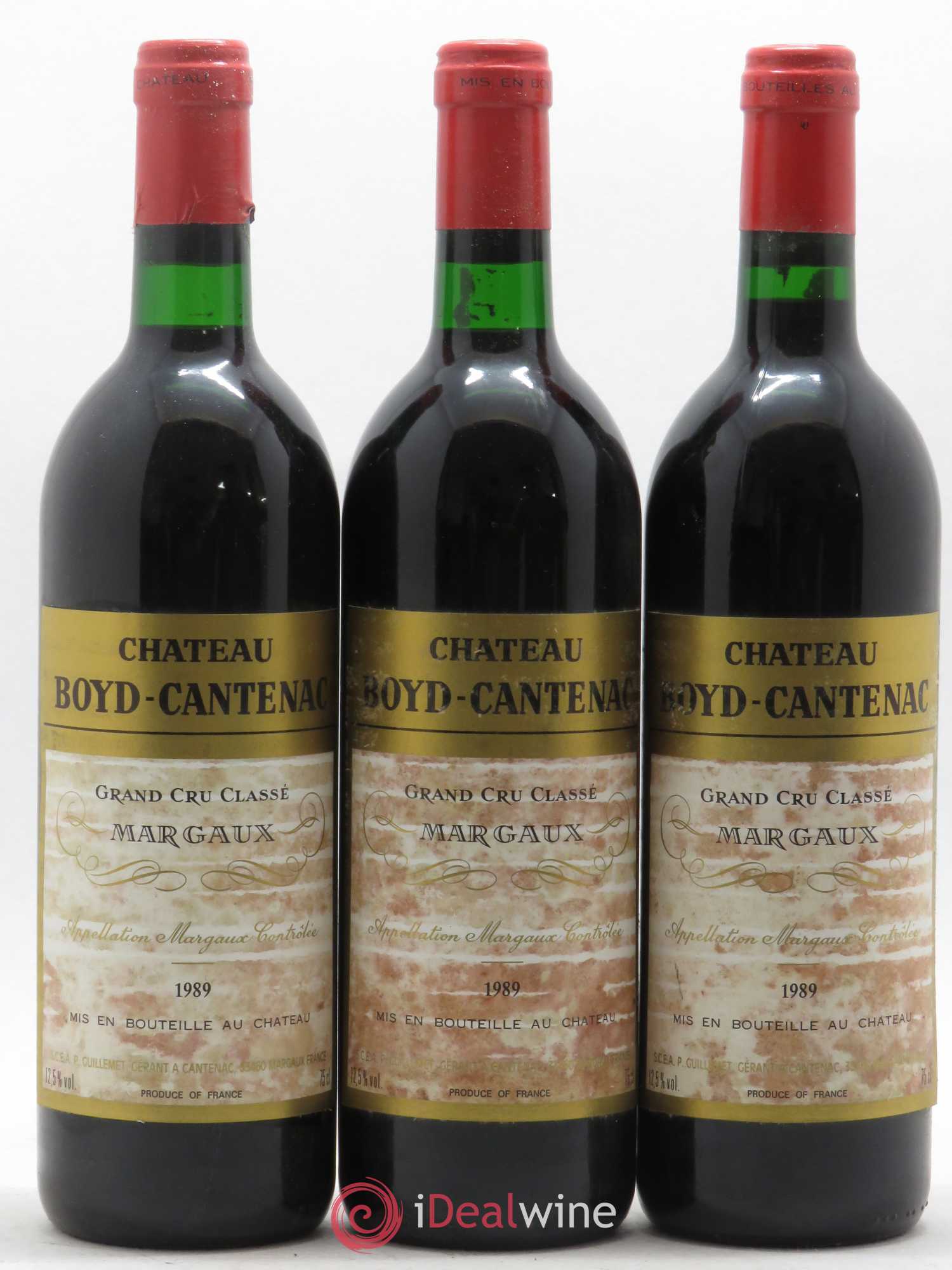 Château Boyd Cantenac 3ème Grand Cru Classé 1989 - Lot de 12 bouteilles - 4