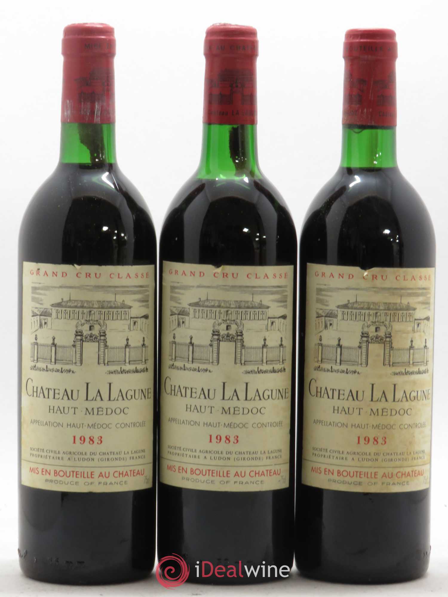 Château la Lagune 3ème Grand Cru Classé 1983 - Lot de 12 bouteilles - 1