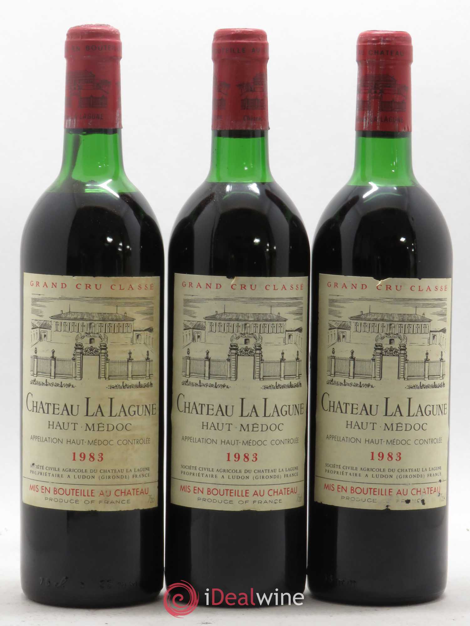 Château la Lagune 3ème Grand Cru Classé 1983 - Lot de 12 bouteilles - 4