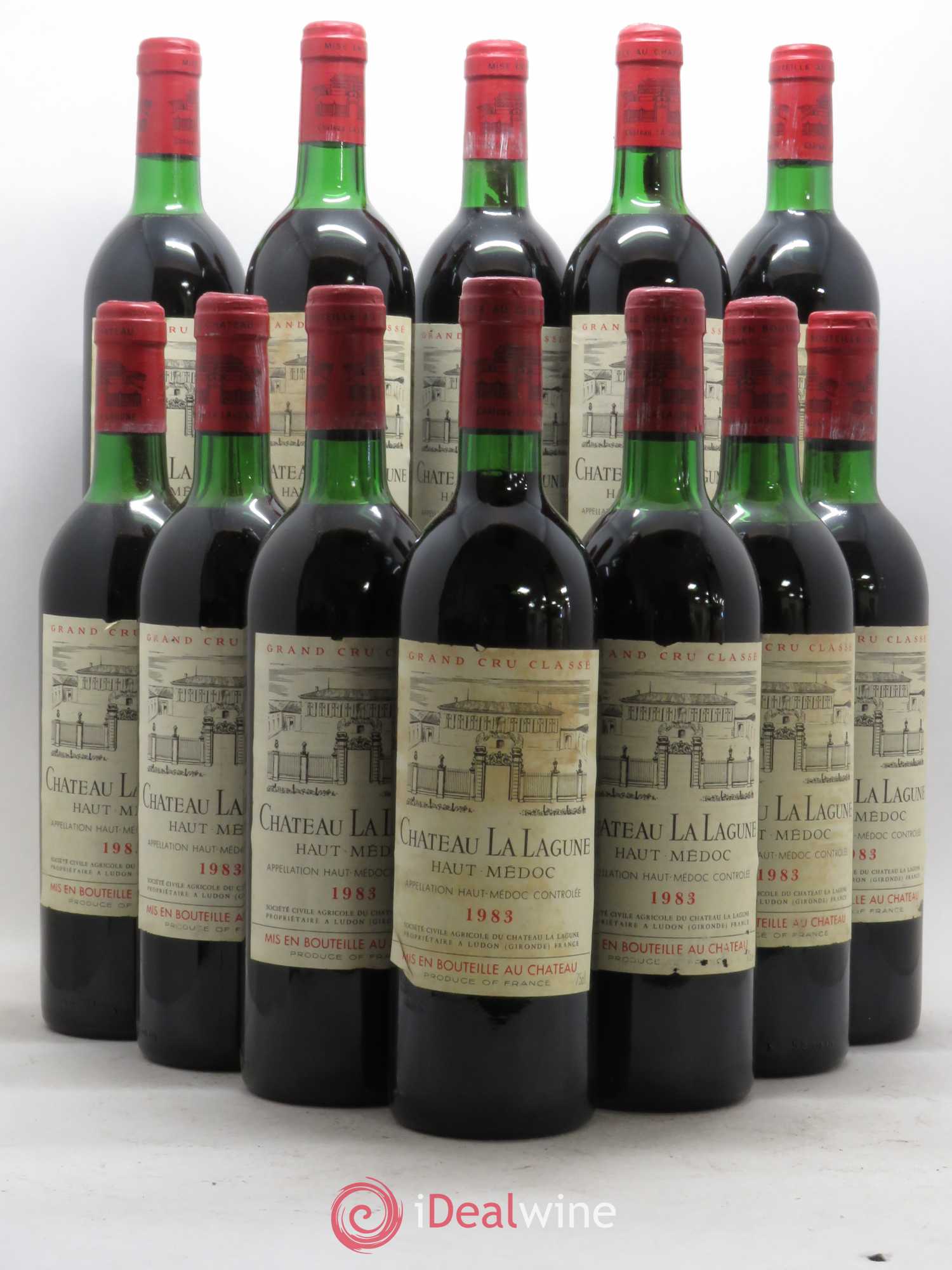 Château la Lagune 3ème Grand Cru Classé 1983 - Lot de 12 bouteilles - 0