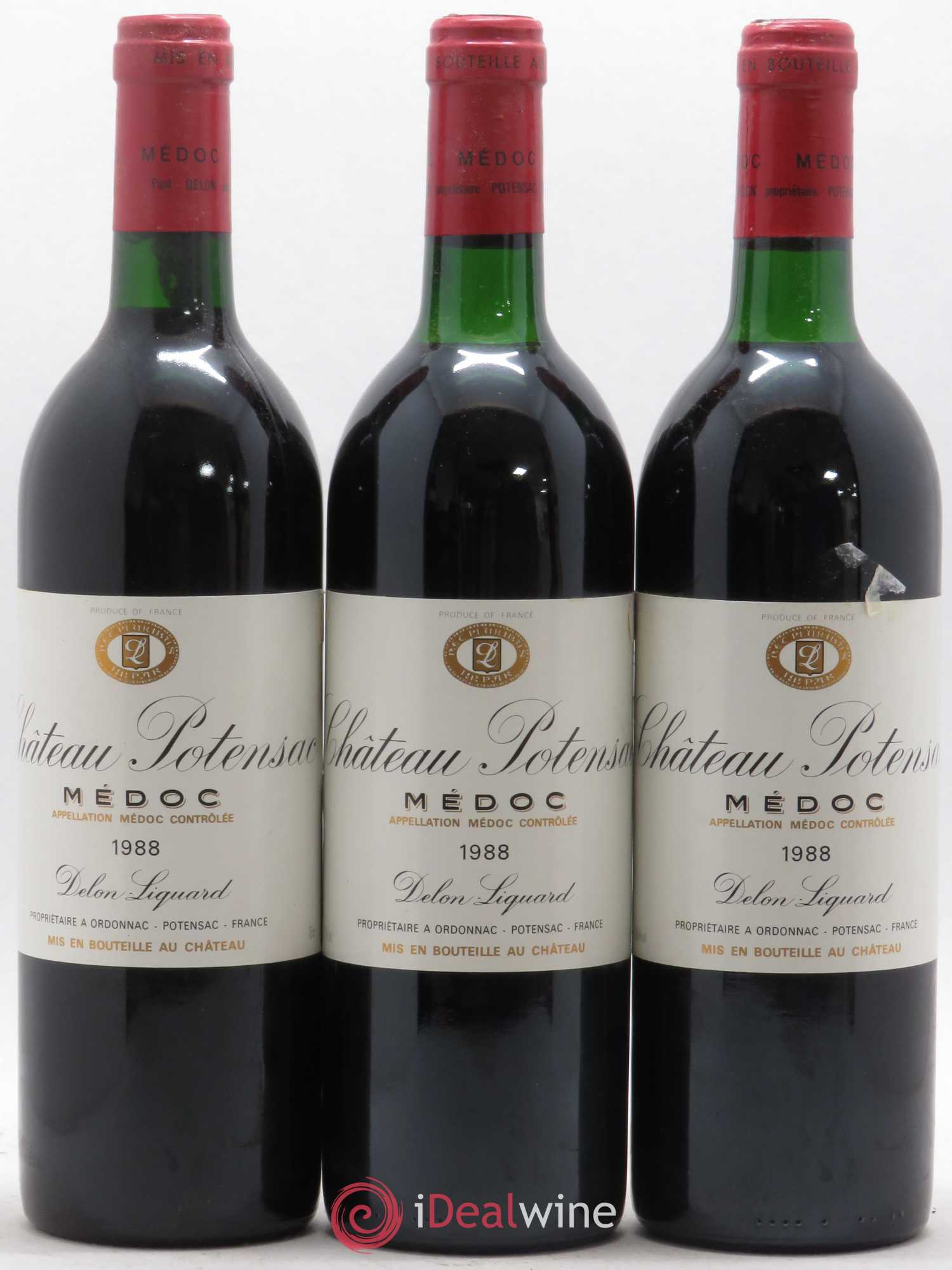 Château Potensac 1988 - Lot de 12 bouteilles - 2