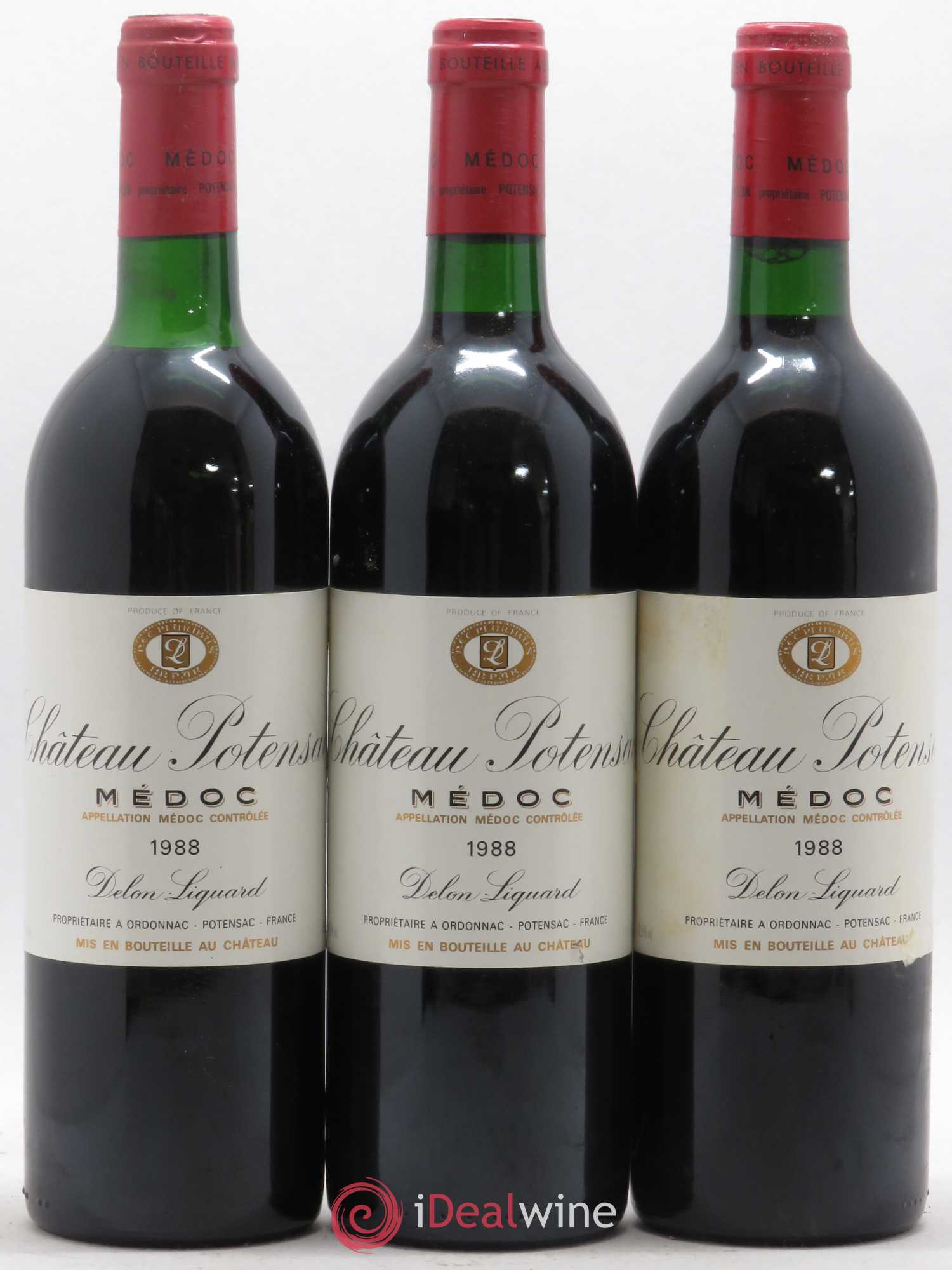 Château Potensac 1988 - Lot de 12 bouteilles - 3