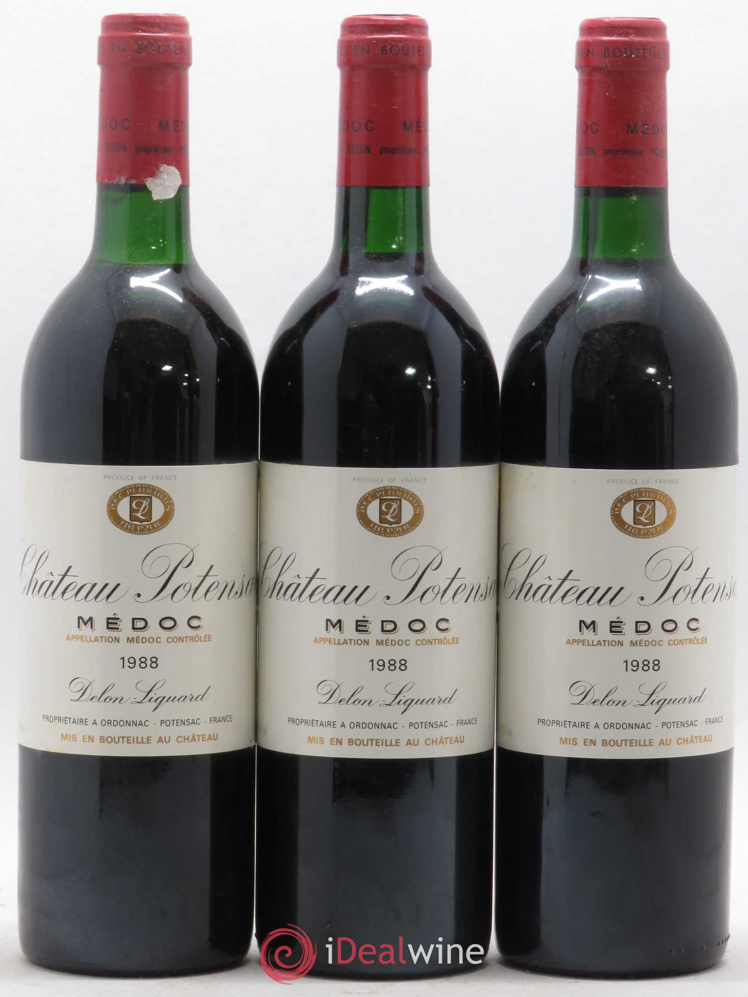 Château Potensac 1988 - Lot de 12 bouteilles - 4