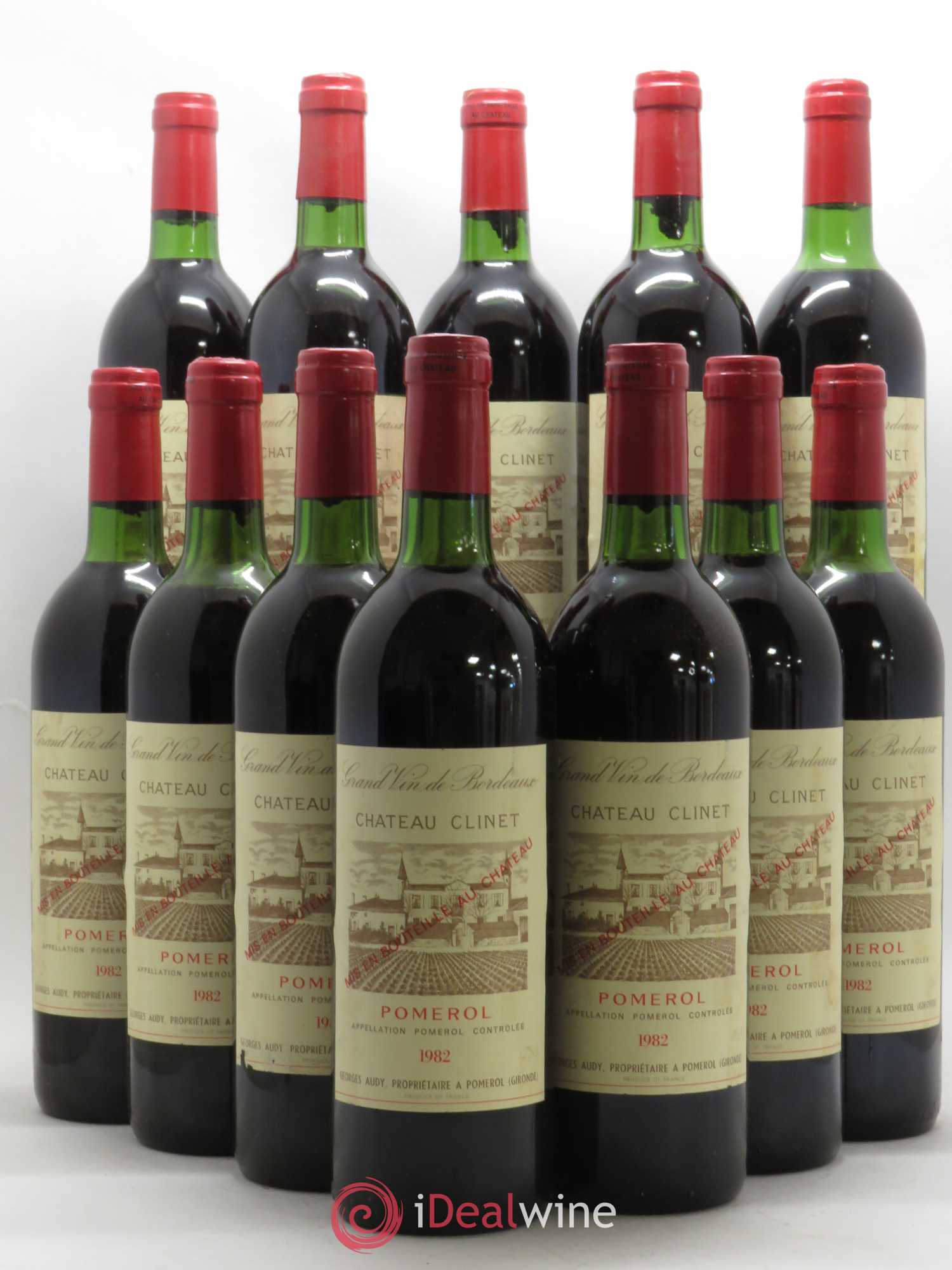 Château Clinet 1982 - Posten von 12 Flaschen - 0