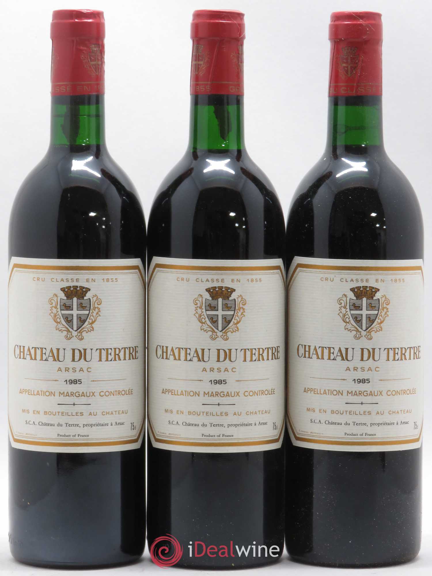Château du Tertre 5ème Grand Cru Classé 1985 - Lot de 12 bouteilles - 3