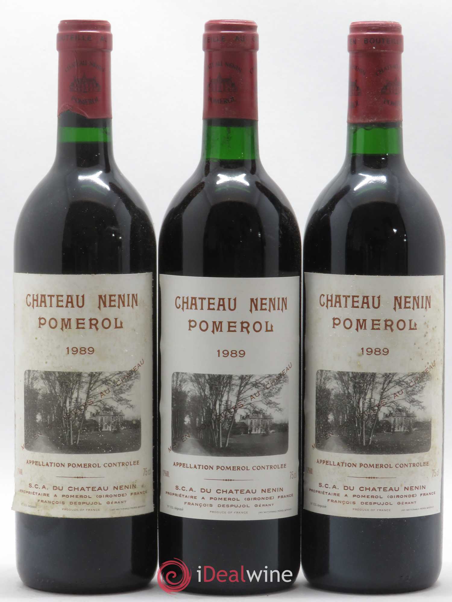 Château Nenin 1989 - Lot de 12 bouteilles - 2
