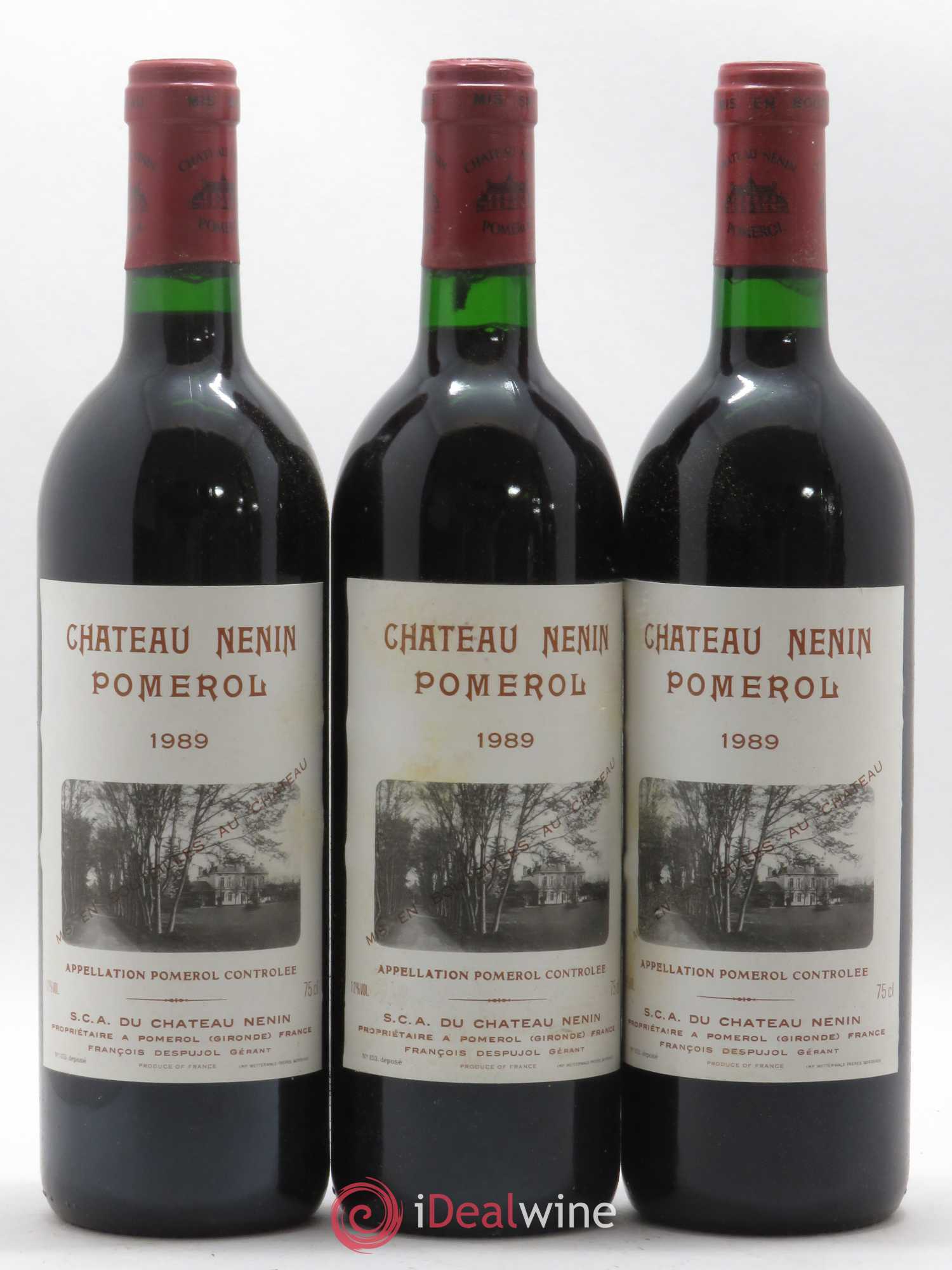 Château Nenin 1989 - Lot de 12 bouteilles - 2