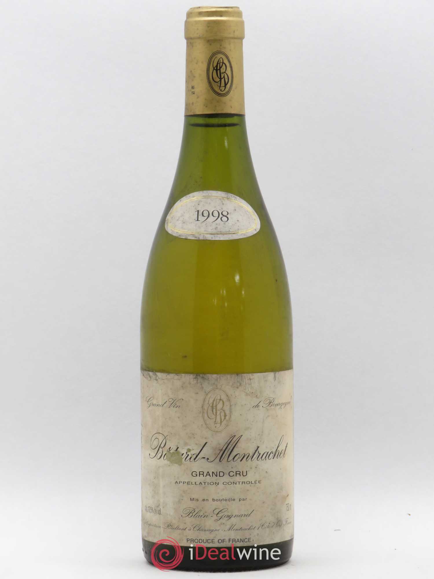 Bâtard-Montrachet Grand Cru Blain-Gagnard (Domaine) 1998 - Lot de 1 bouteille - 0