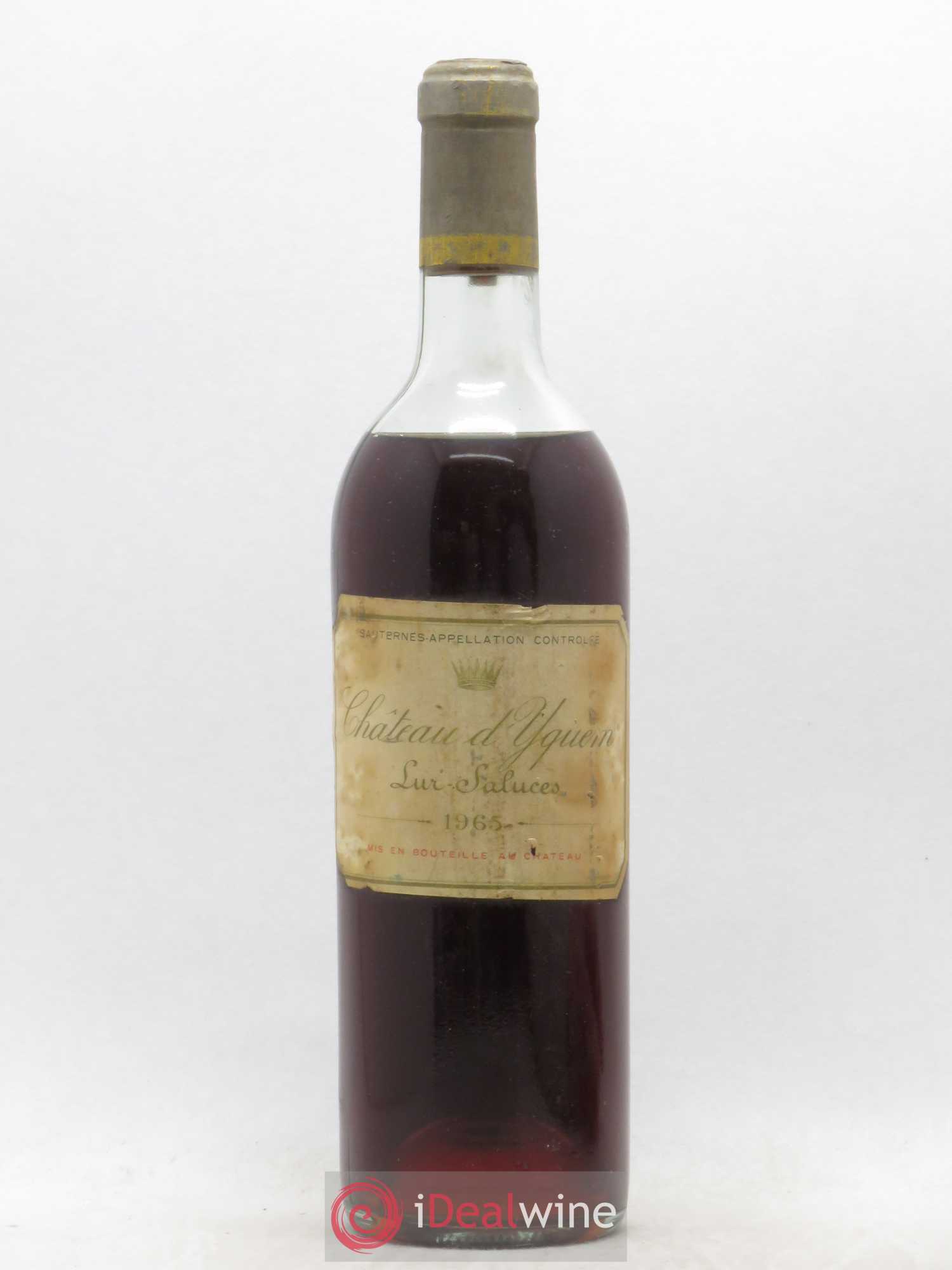 Château d' Yquem 1er Cru Classé Supérieur 1965 - Lotto di 1 bottiglia - 0