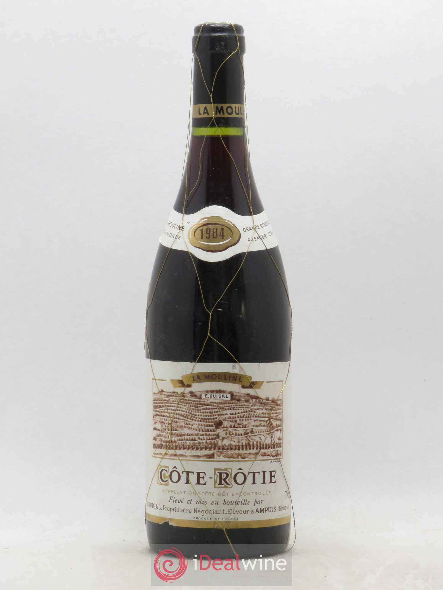 Côte-Rôtie La Mouline Guigal 1984 - Lot de 1 bouteille - 0