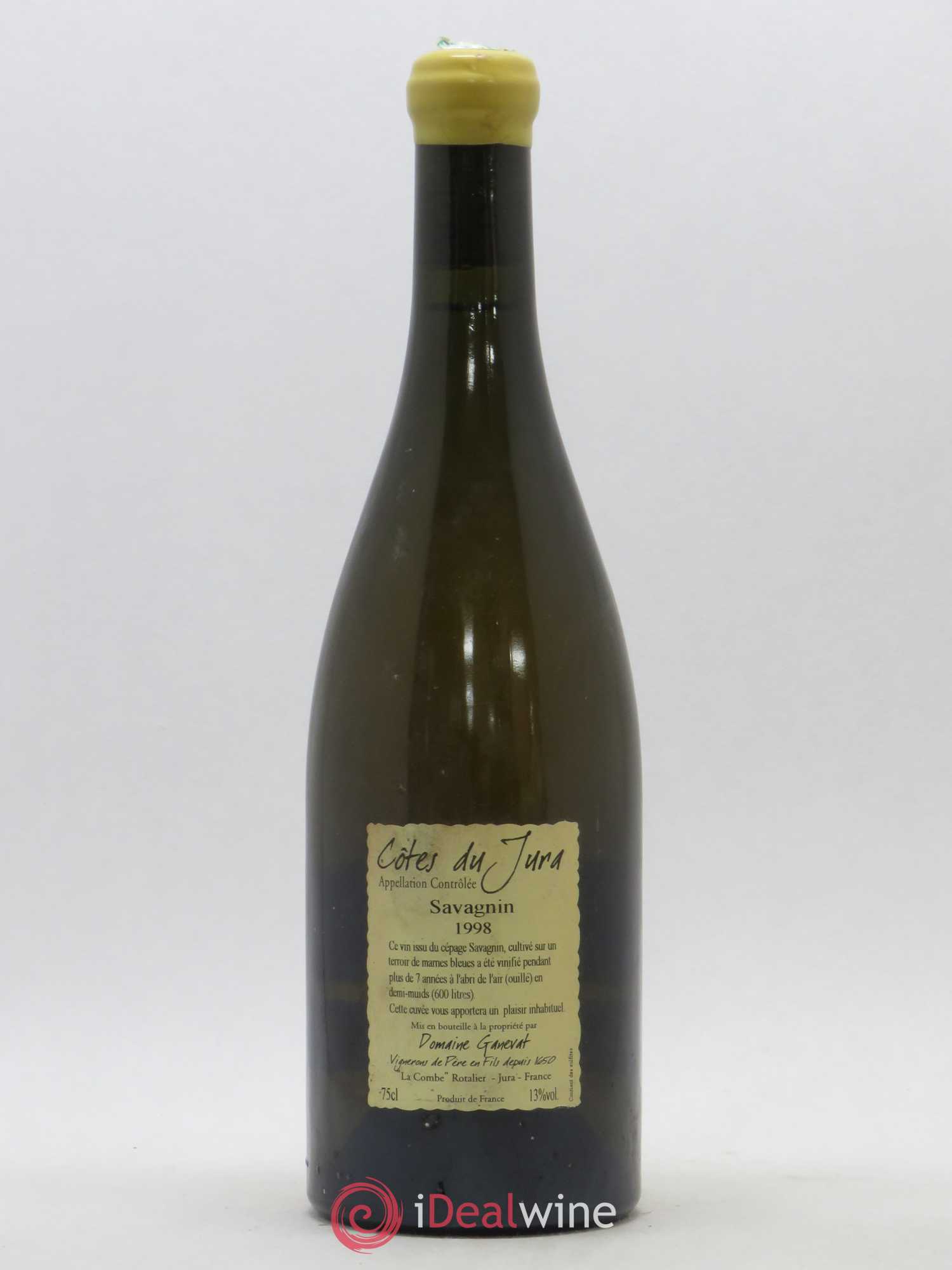 Côtes du Jura Les Vignes de mon Père Jean-François Ganevat (Domaine) 1998 - Lot de 1 bouteille - 1
