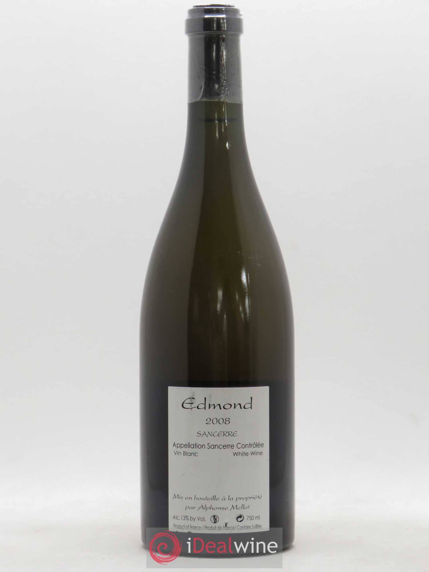 Sancerre Cuvée Edmond Alphonse Mellot 2008 - Lot de 1 bouteille - 1