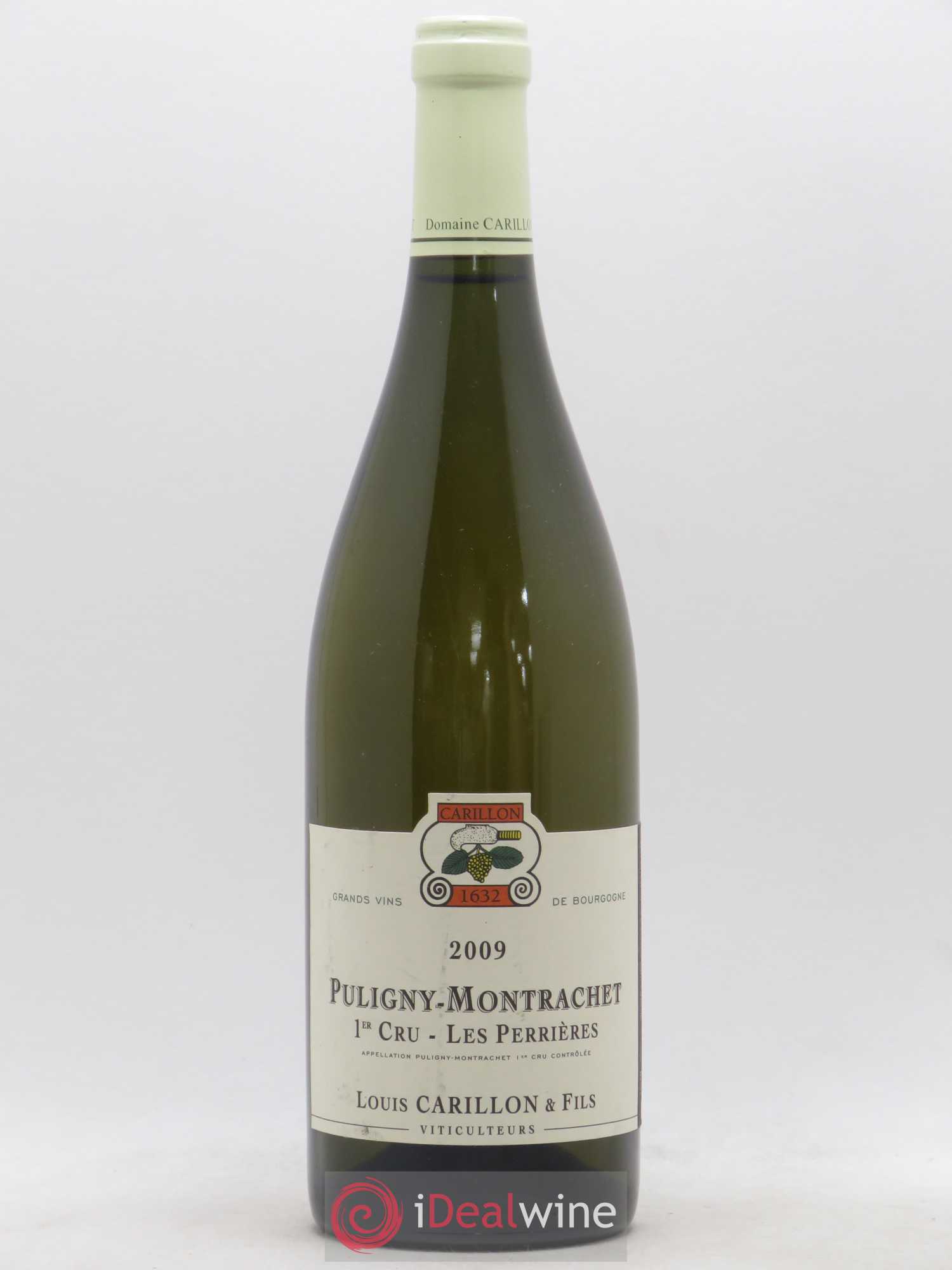 Puligny-Montrachet 1er Cru Les Perrières Louis Carillon & Fils 2009 - Lot de 1 bouteille - 0