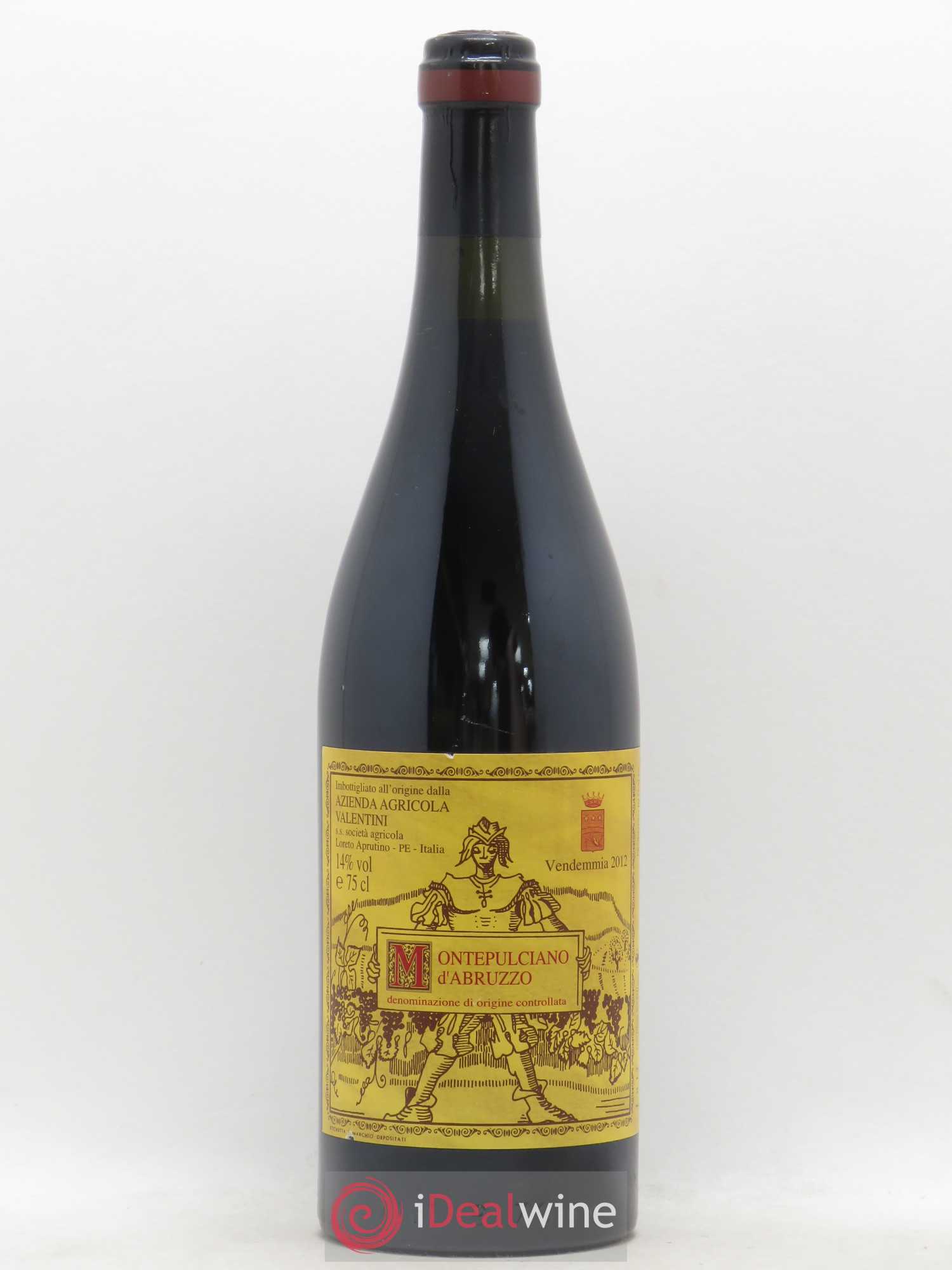 Montepulciano d'Abruzzo DOC Francesco Valentini 2012 - Lotto di 1 bottiglia - 0