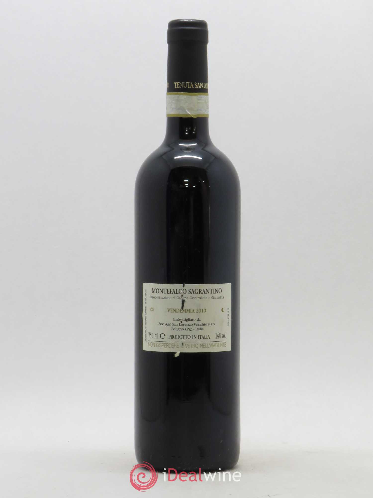 Montefalco DOC Sagrantino Tenuta San Lorenzo 2010 - Lotto di 1 bottiglia - 1