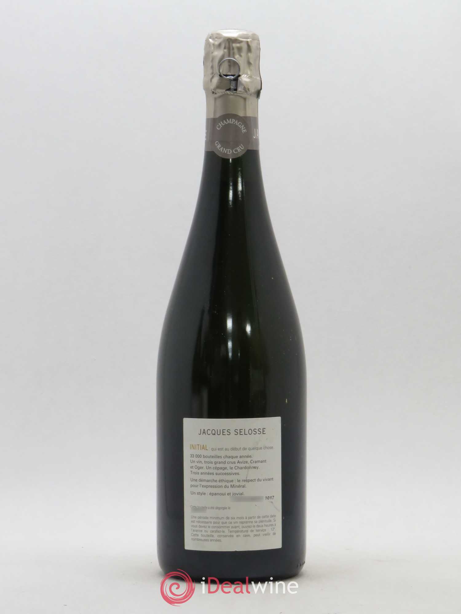 Initial Brut Jacques Selosse - Lot de 1 bouteille - 1