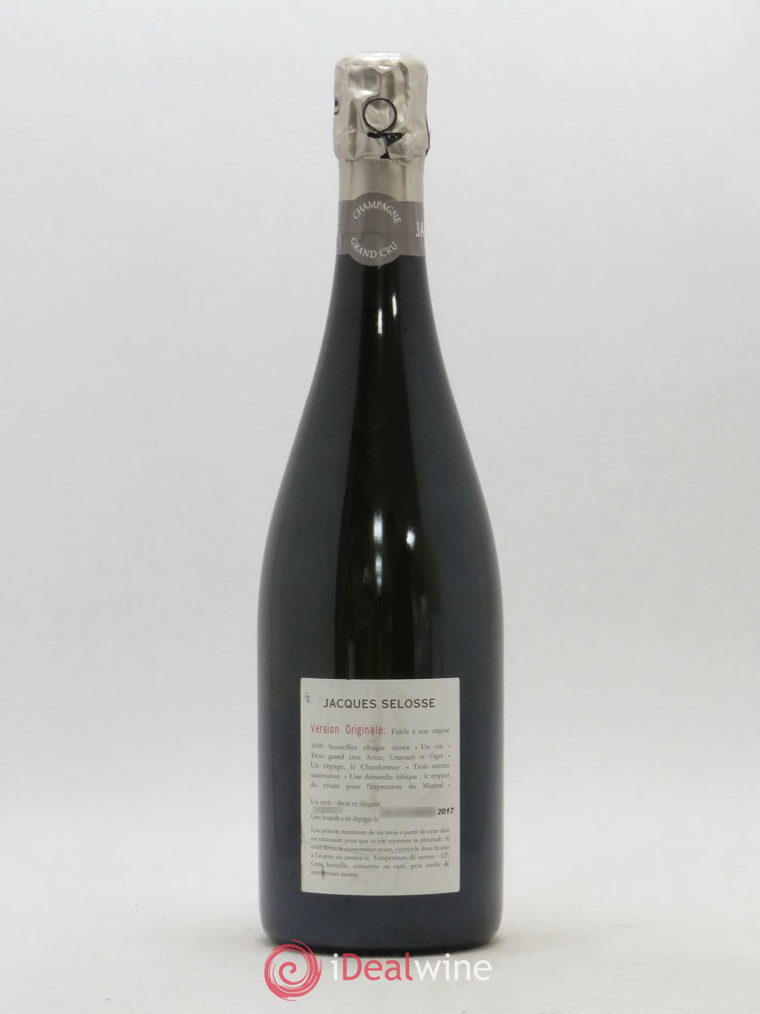 Version Originale Jacques Selosse - Lot de 1 bouteille - 1
