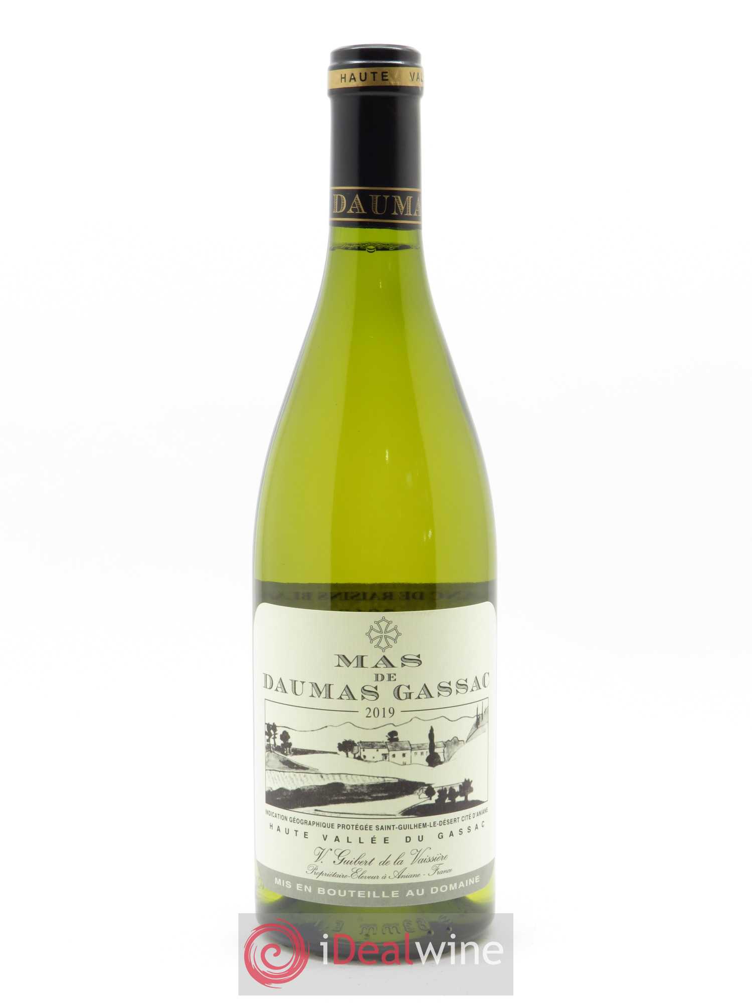 Saint-Guilhem-le-Désert - Cité d'Aniane Mas Daumas Gassac Famille Guibert de La Vaissière 2019 - Lot de 1 bouteille - 0