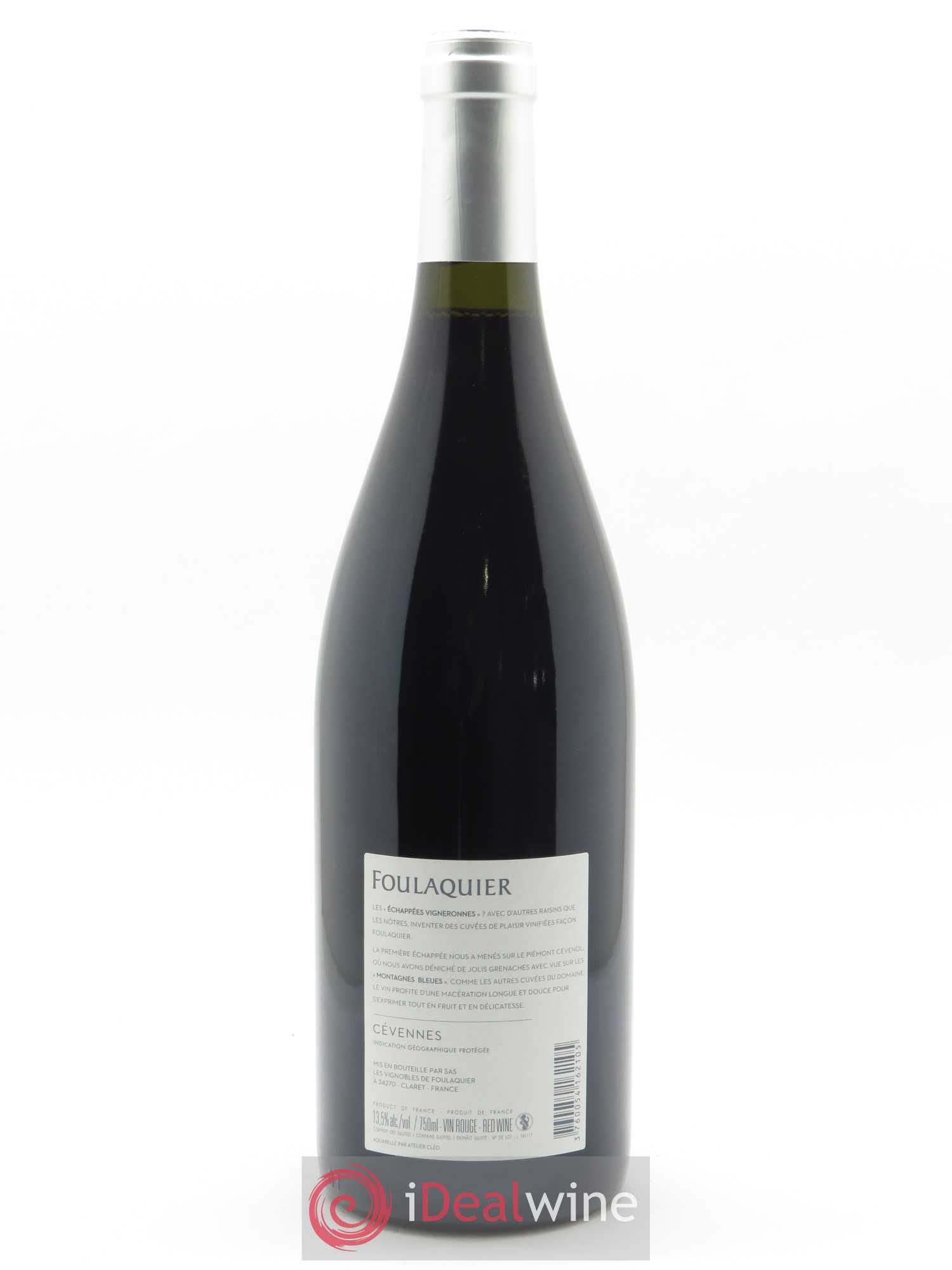 Cévennes Mas Foulaquier Les Montagnes Bleues - Lot de 1 bouteille - 1