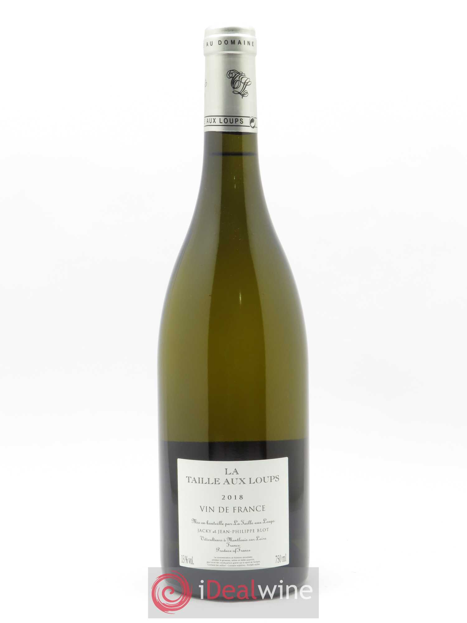 Vin de France Bretonnière La Taille aux Loups - Jacky Blot 2018 - Lot de 1 bouteille - 1