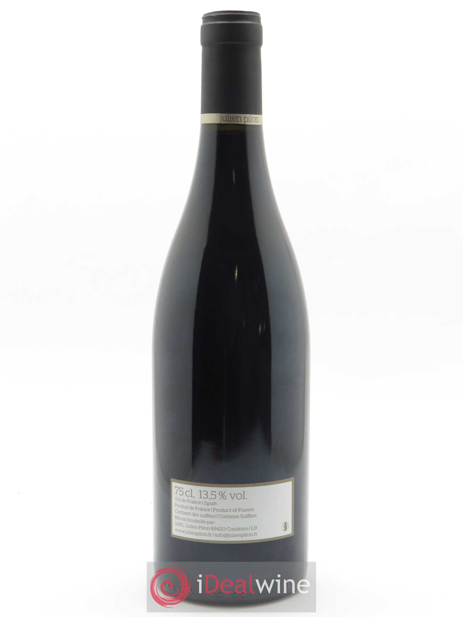 Collines Rhodaniennes Syrah de l'autre rive Julien Pilon 2018 - Lot de 1 bouteille - 1