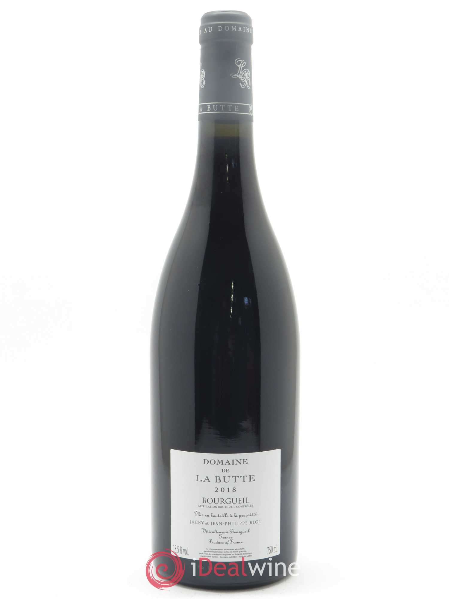 Bourgueil Le Haut de La Butte Domaine de La Butte - Jacky Blot 2018 - Lot of 1 bottle - 1