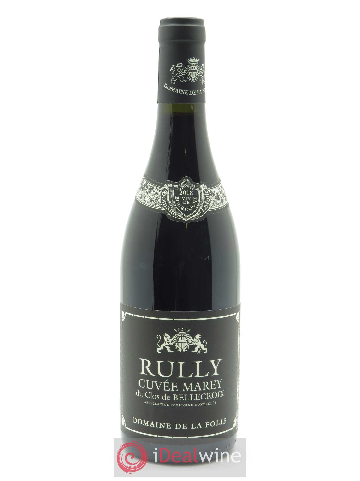 Rully Cuvée Marey Domaine de la Folie 2018 - Lot de 1 bouteille - 0