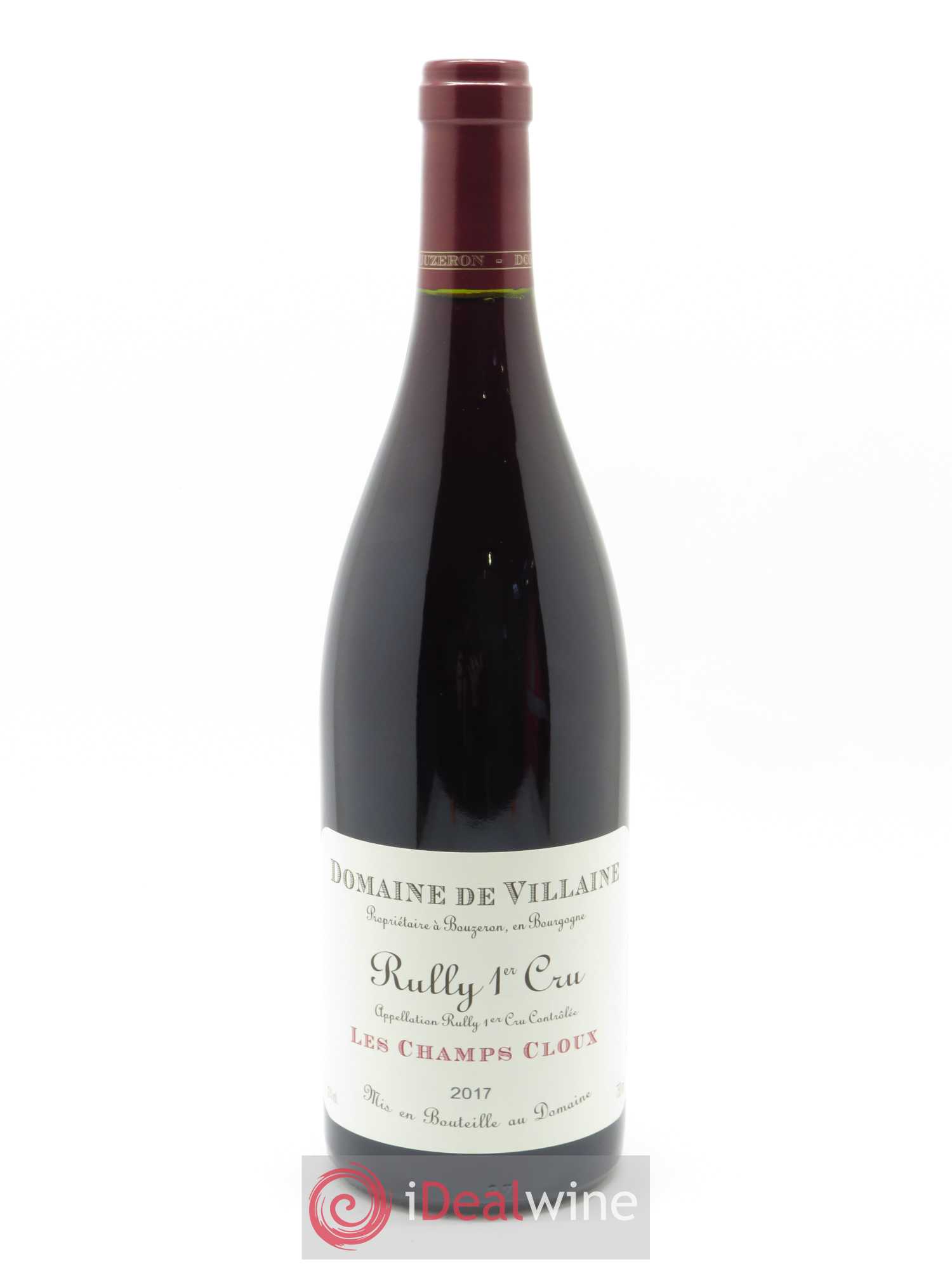 Rully 1er Cru Les Champs Cloux Domaine de Villaine 2017 - Lot de 1 bouteille - 0