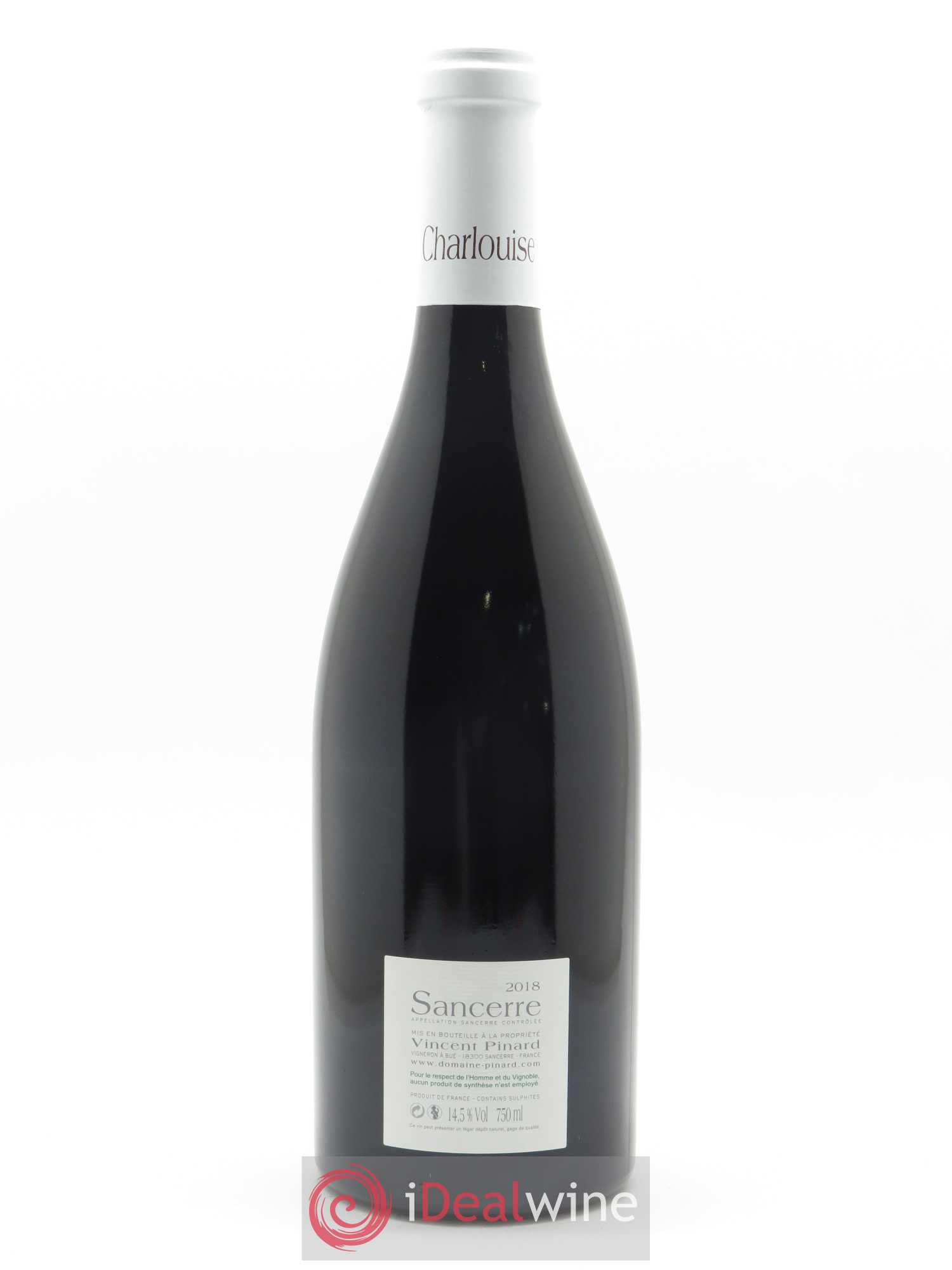Sancerre Charlouise Vincent Pinard 2018 - Lot de 1 bouteille - 1