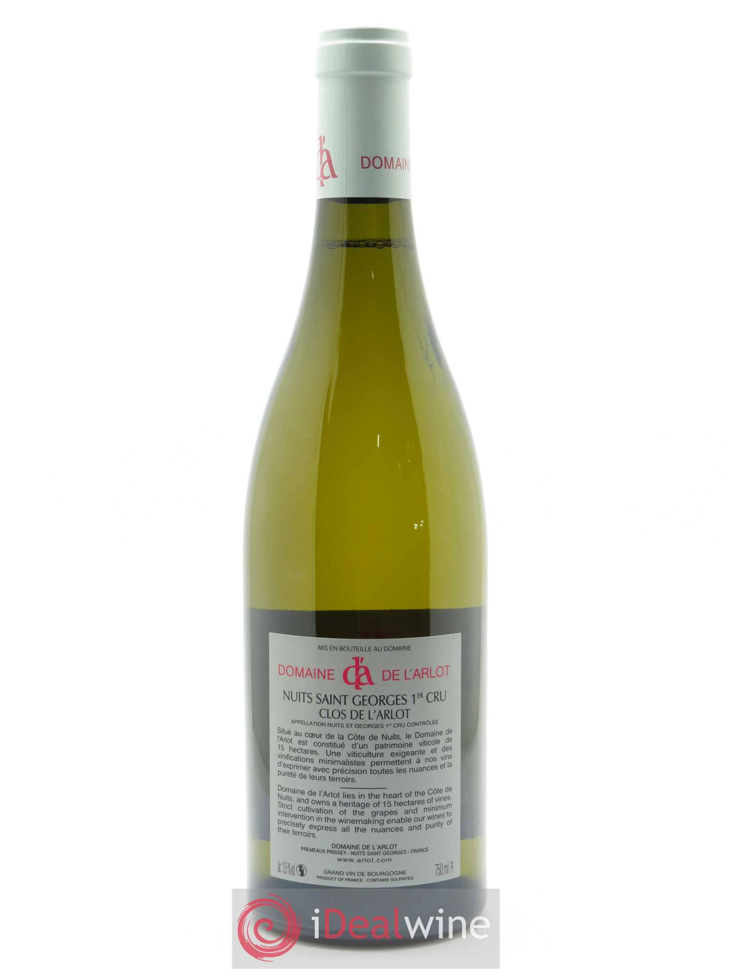 Nuits-Saint-Georges 1er Cru Clos de l'Arlot Domaine de l'Arlot 2016 - Lot de 1 bouteille - 1