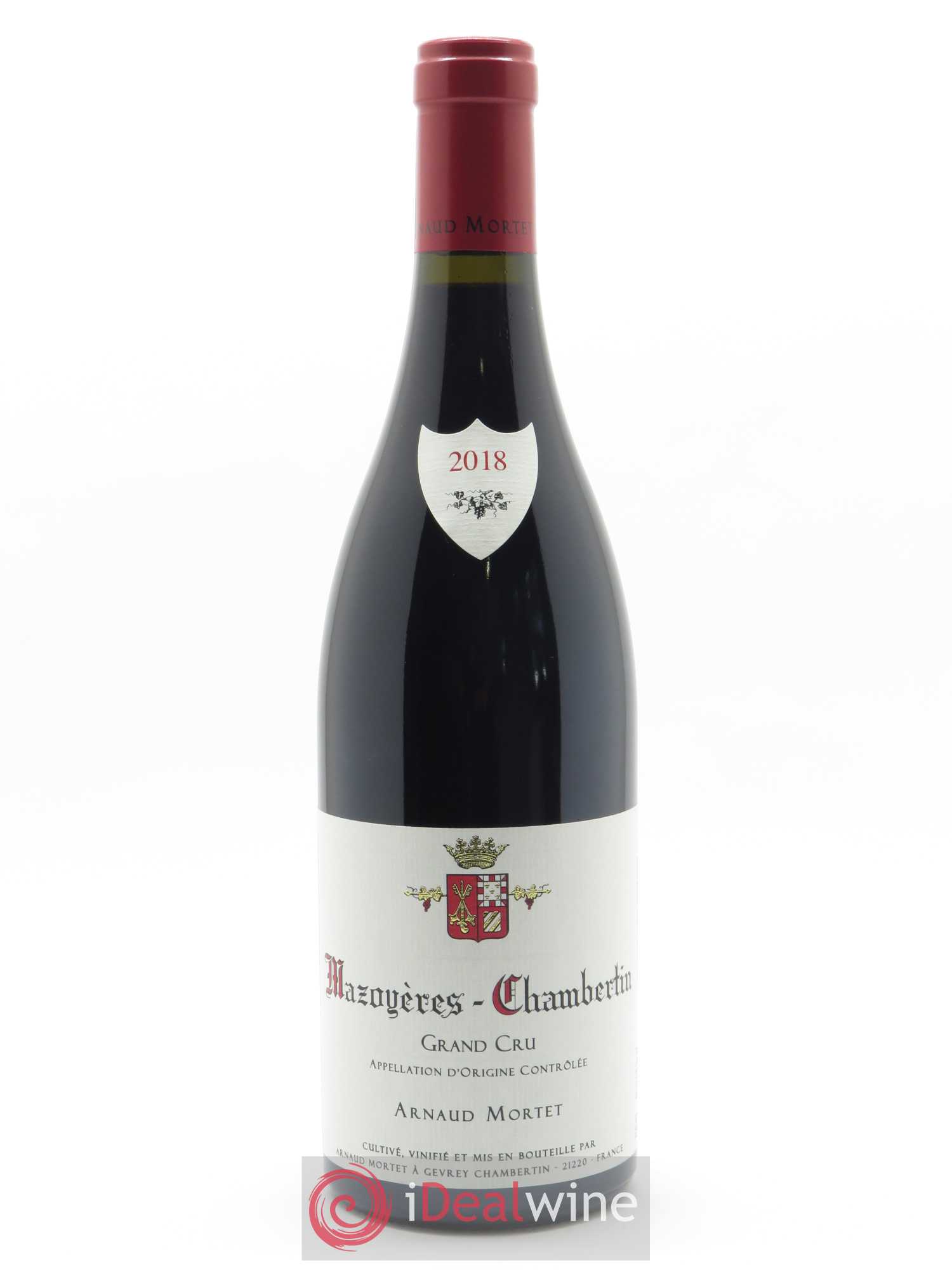 Mazoyères-Chambertin Grand Cru Arnaud Mortet 2018 - Lot de 1 bouteille - 0