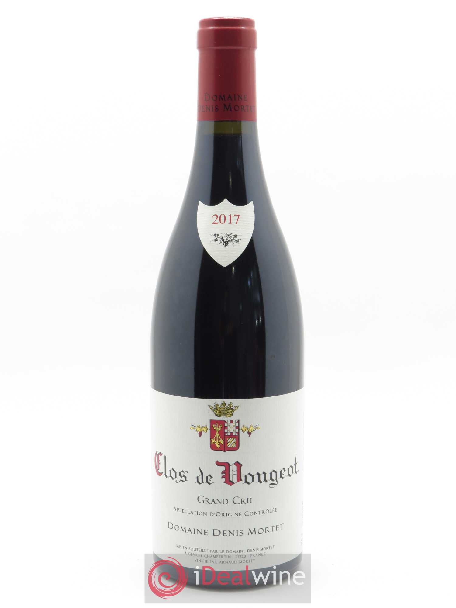 Clos de Vougeot Grand Cru Denis Mortet (Domaine) 2017 - Lot de 1 bouteille - 0