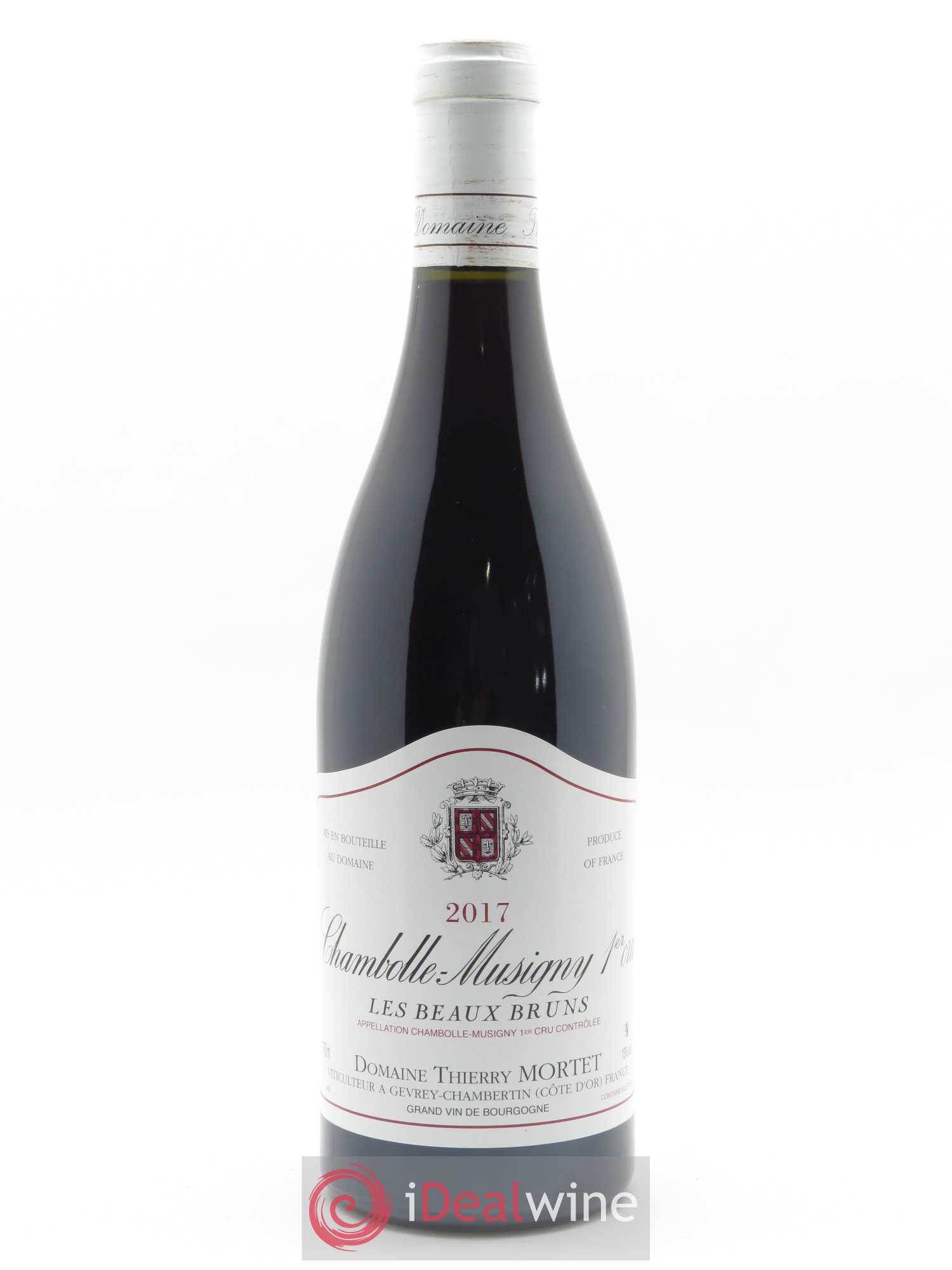 Chambolle-Musigny 1er Cru Aux Beaux Bruns Thierry Mortet (Domaine) 2017 - Lot de 1 bouteille - 0